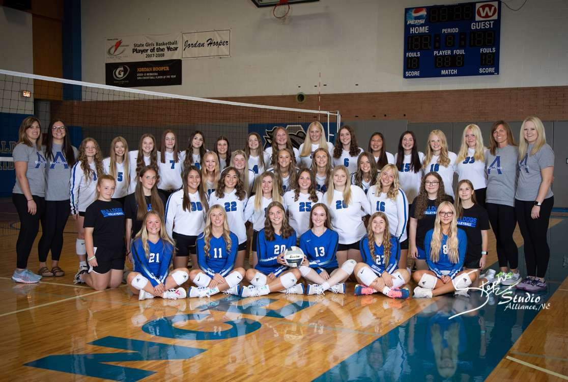 Alliance Volleyball team photo 2023