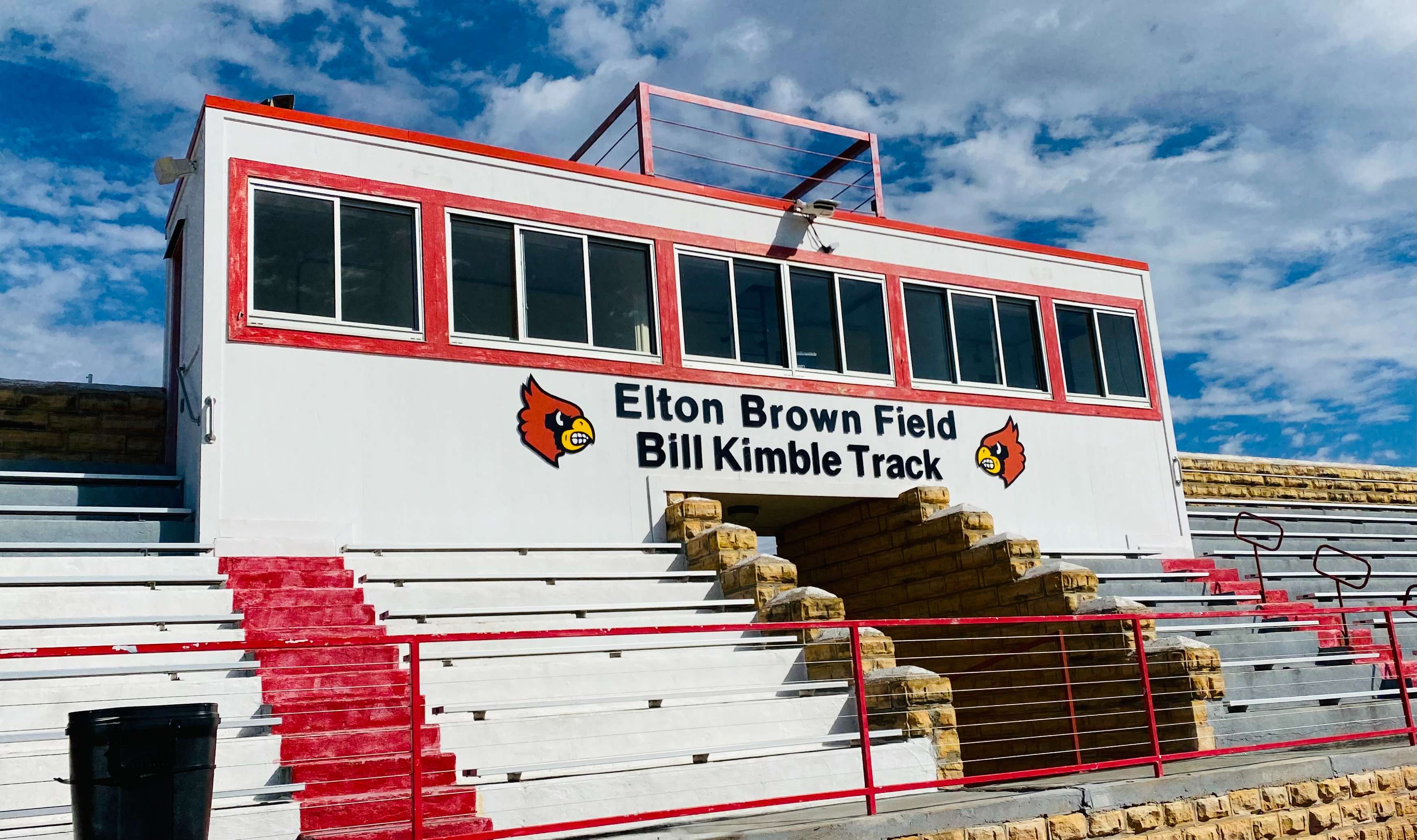 The USD 431 Hoisington school board is in favor of a renovation to the press box at the high school football field and naming the press box after the late Dr. Blake Herres.