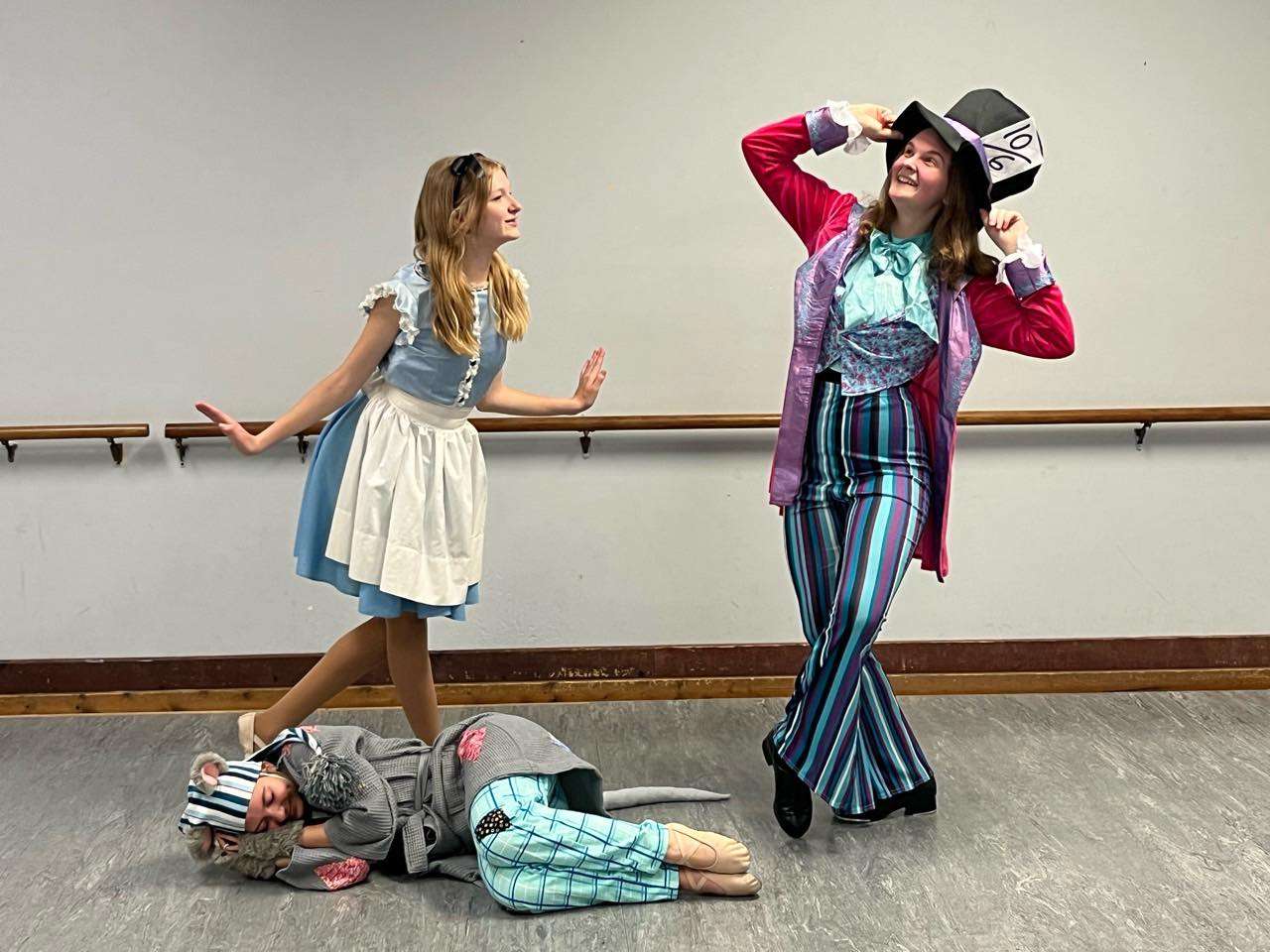 The Dance Arts Center Performing Company will put on a performance of Alice in Wonderland in January.  An annual coffee crawl on Saturday will help raise funds to put on the show/ Photo courtesy of the Dance Arts Center Facebook page