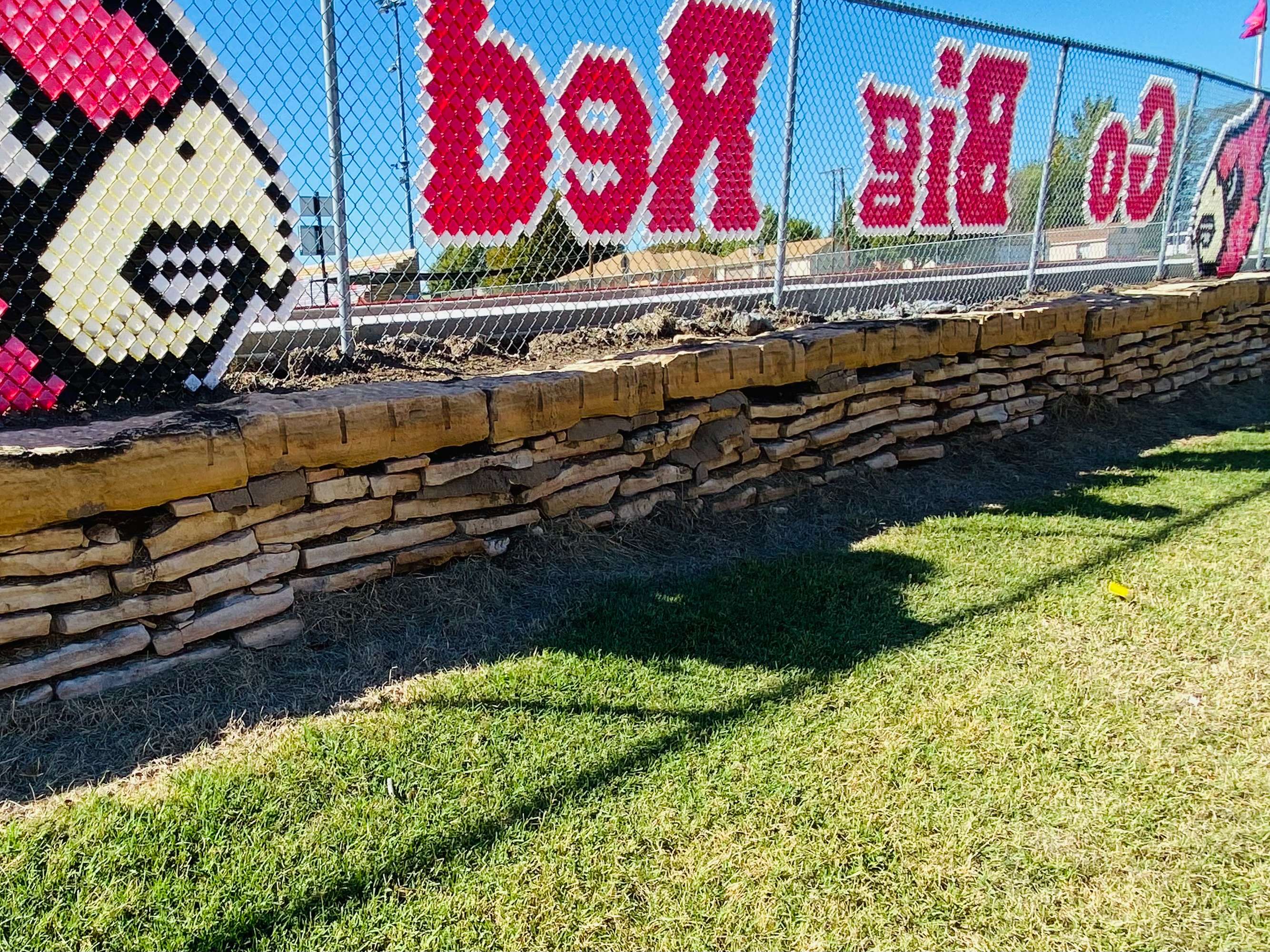 USD 431 Hoisington is getting estimates to repair the retaining wall on the east side of the football field.