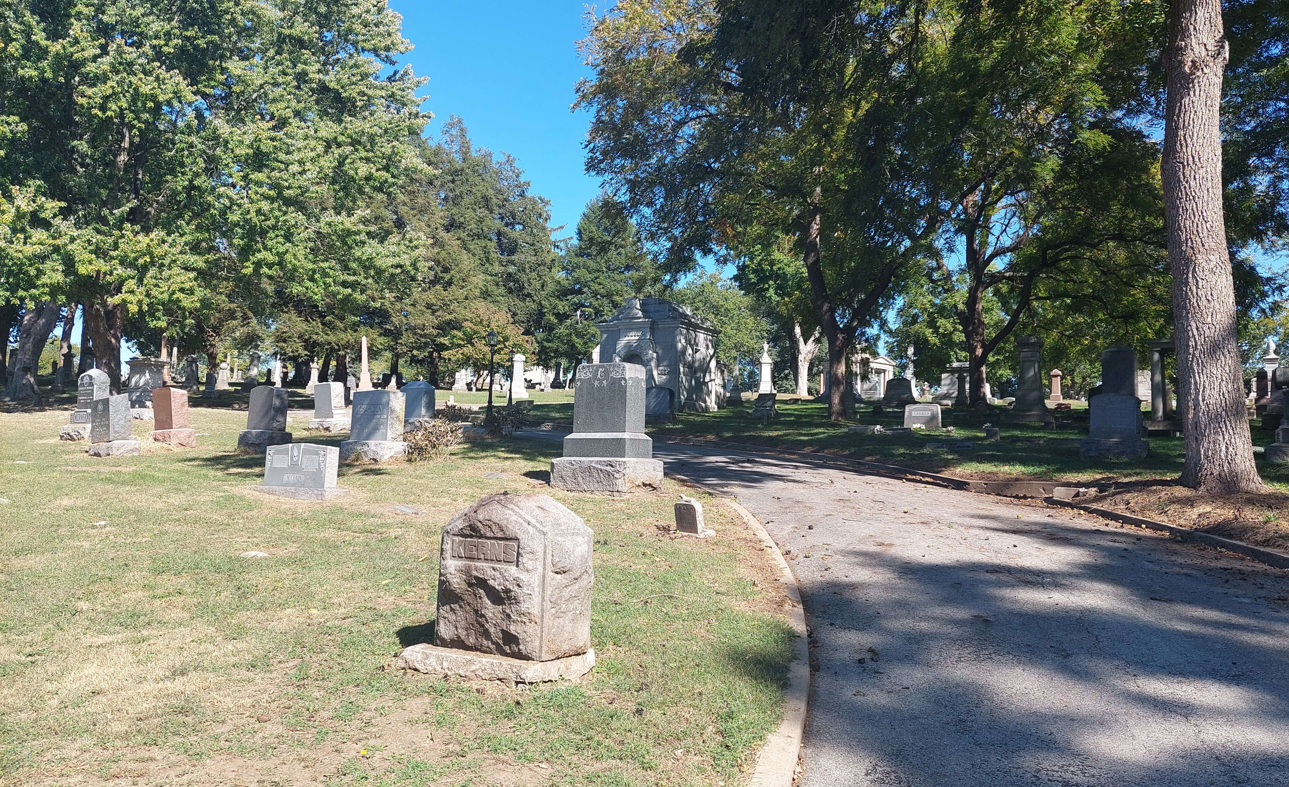 Mt. Mora Cemetery will be the home of the 21st annual Voices of the Past, telling stories of some of St. Joseph's former mayors/ Photo by Matt Pike