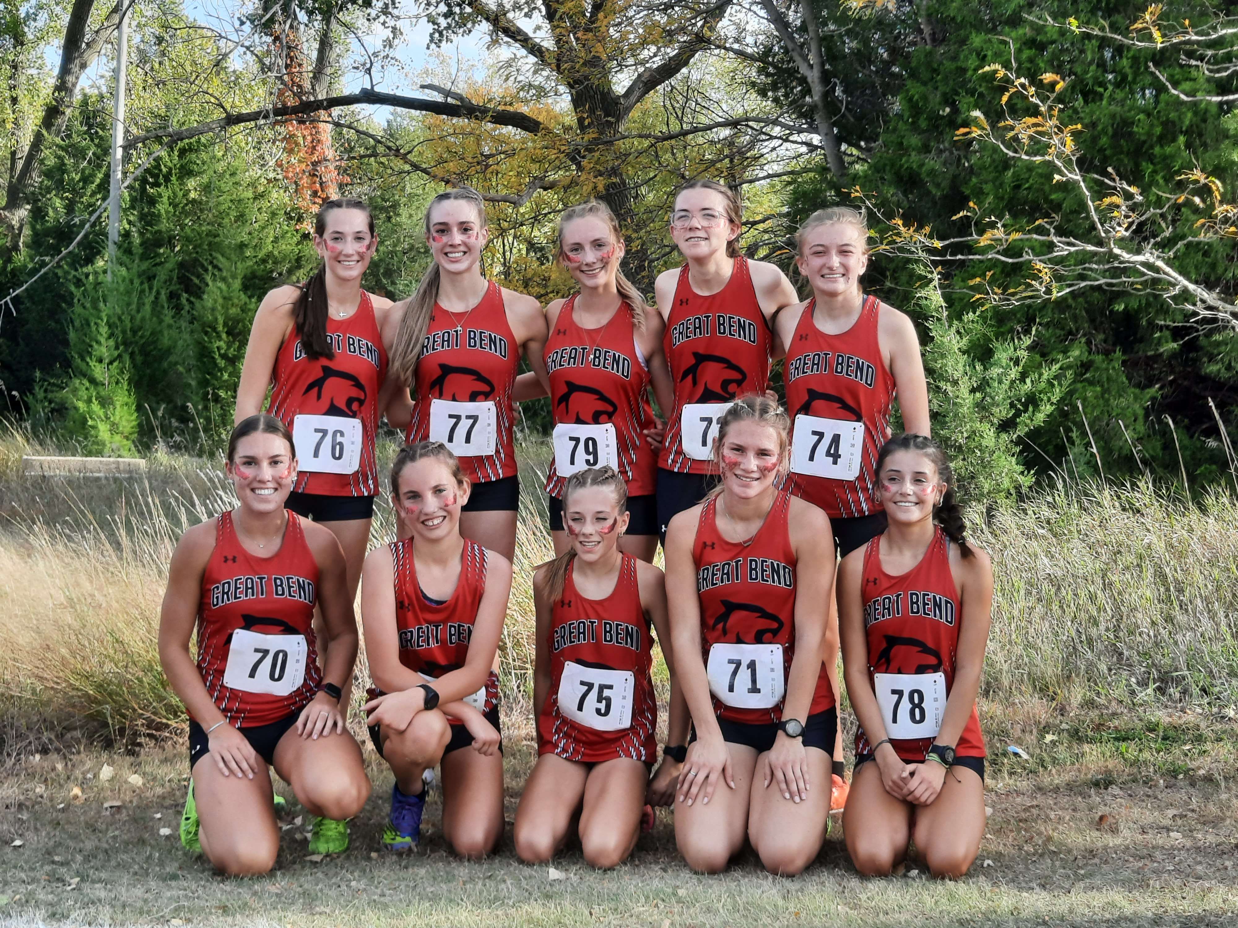 The Lady Panthers took five of the top six spots in Thursday's WAC Championship at Lake Barton to cruise to the conference title.