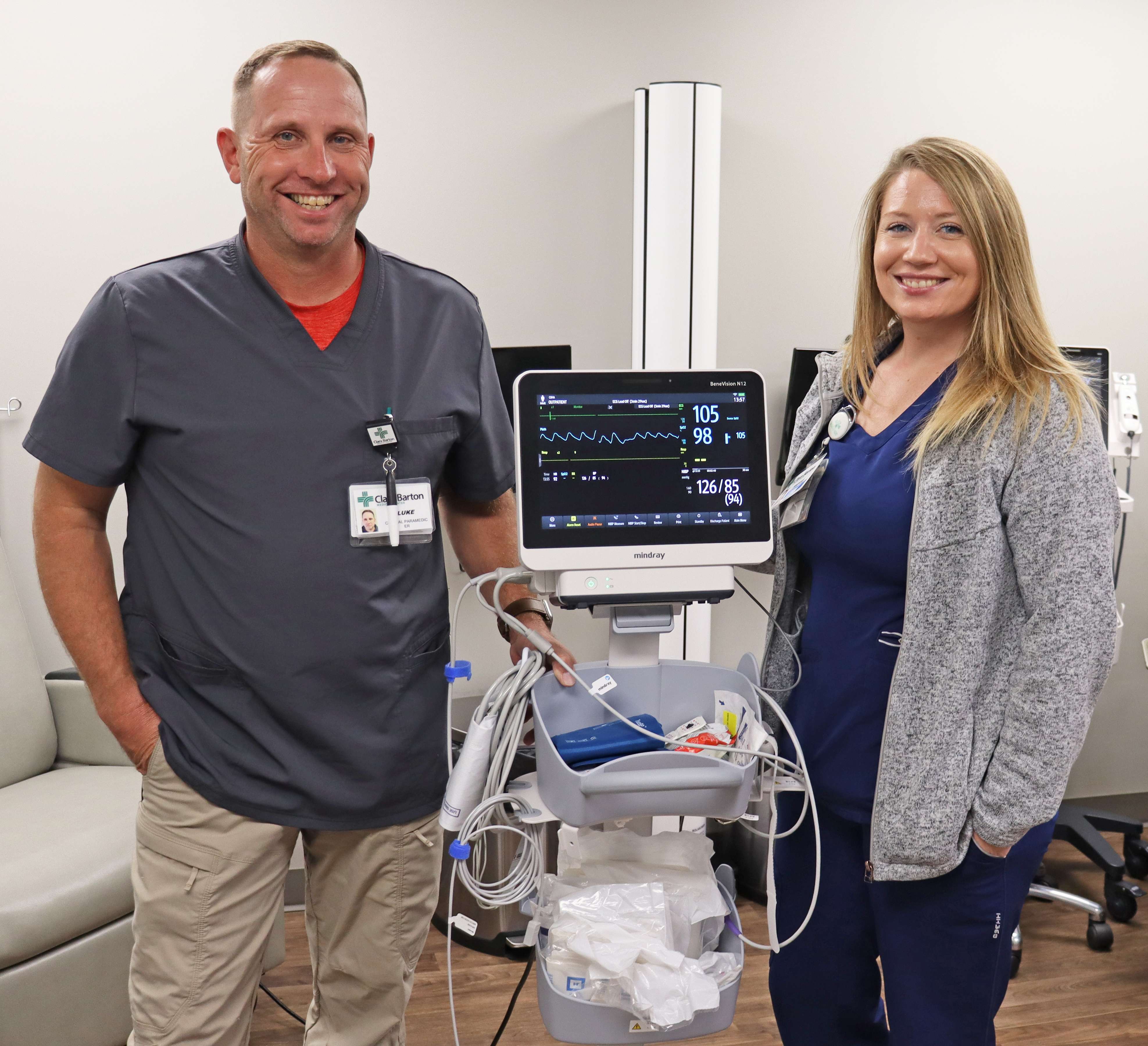 Foundation members continue to transform patient care, recently replacing the patient telemetry monitoring system utilized throughout the hospital in pre-op/post-op, the nursing floor, and emergency and outpatient services. With equipment costing over $398,000, the foundation will be fundraising for this project throughout the year, turning to staff and community members for support.