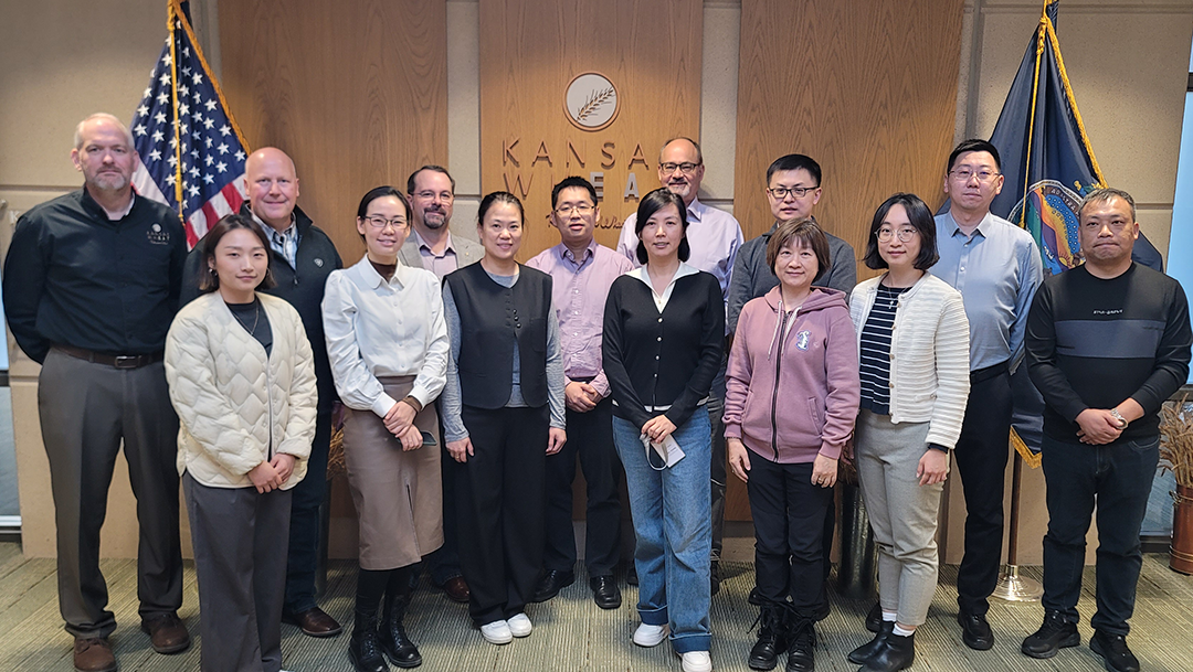 Chinese Trade Team-Photo Courtesy Kansas Wheat