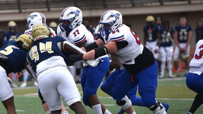 Blue Dragon football remains No. 1 in this week's NJCAA Division I Rankings. No. 2 Iowa Western comes to Hutchinson at 1 p.m. on Saturday. (Heather Dallas)