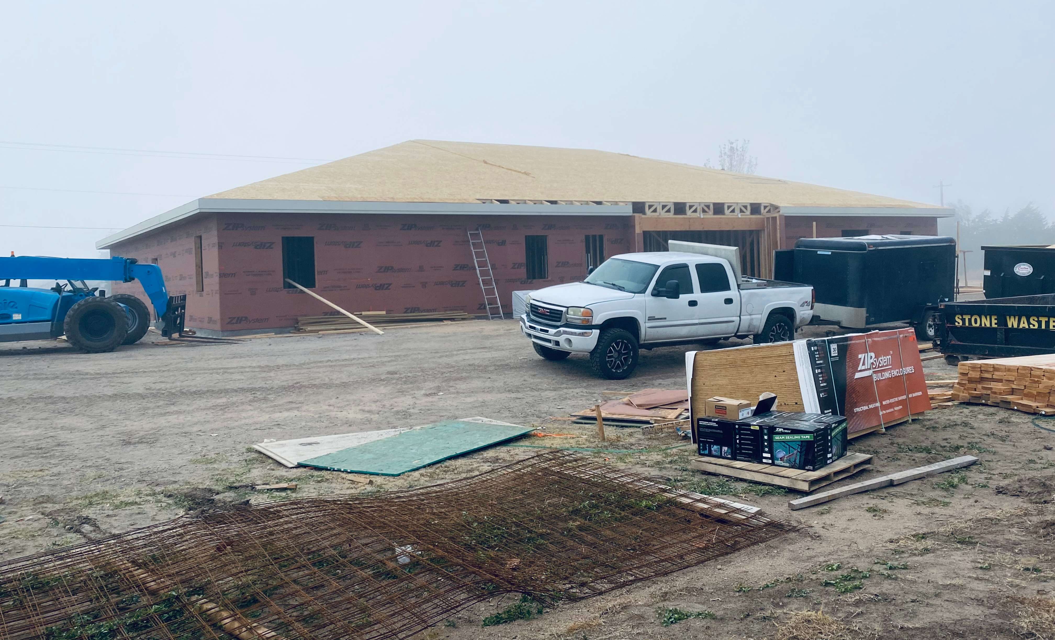 The new childcare center at 4507 Farmers Plaza Ln in Great Bend is expected to be finished by March 2024.