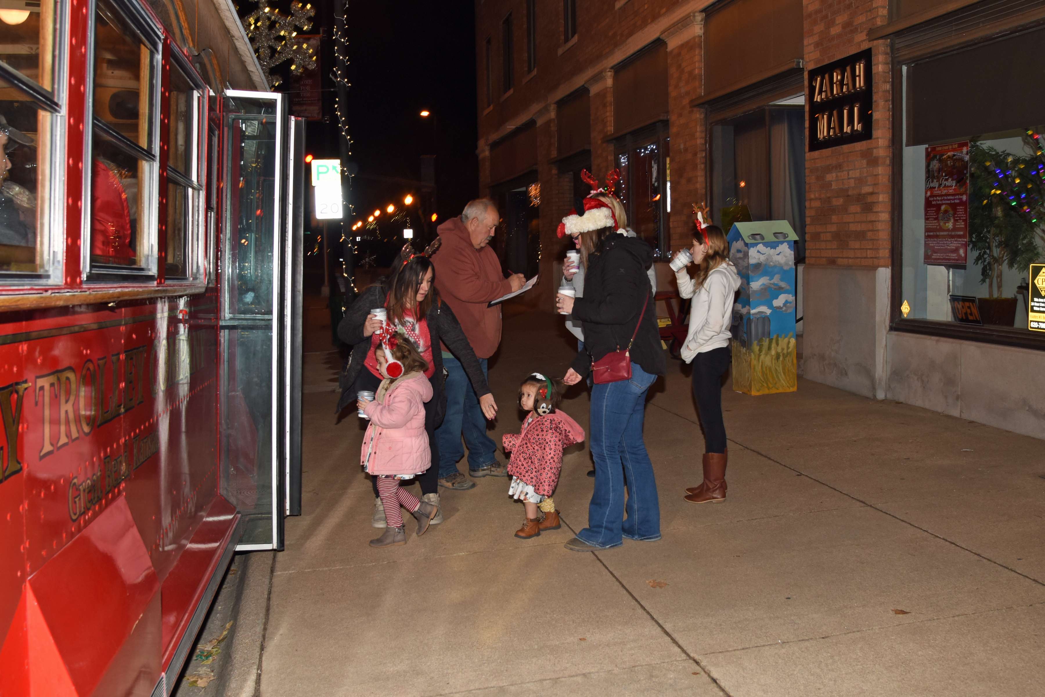 The public is encouraged to hop on board Dolly Trolley and celebrate the Magic of Christmas in Great Bend! Dolly Trolley was donated three years ago to Rosewood Roots &amp; Wings Foundation by benefactor Sheryl Cheely, to bring new experiences to the Great Bend community.