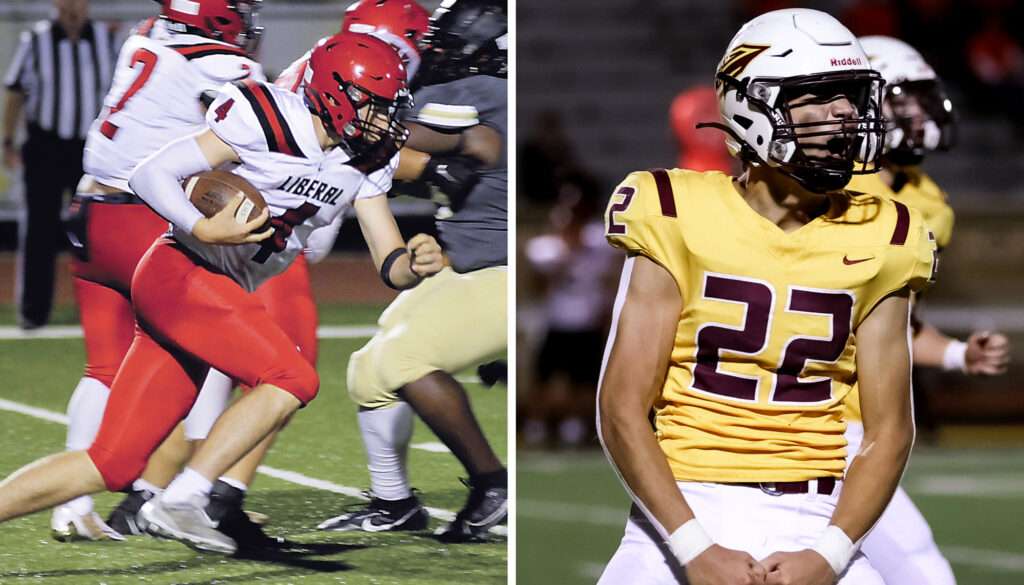Brooks Kappelmann (L) and Dalton Meyers, WAC Players of the Year. (Courtesy photo)
