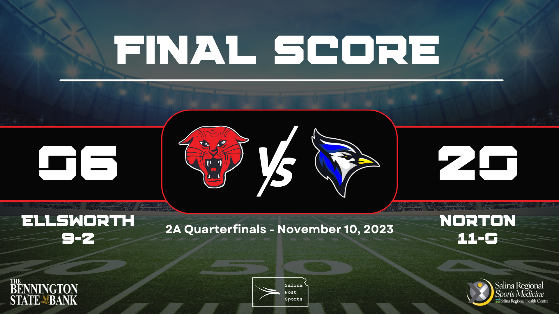 Ellsworth falls to Norton