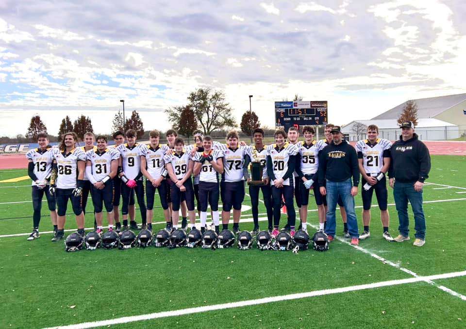 Manhattan Eagles 2023 State Champs, photo courtesy Laura Nobles