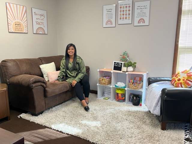 Karla Martinez, new therapist at The Center for Counseling &amp; Consultation, cares for young people and Spanish-speaking clients.