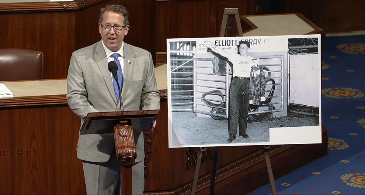 This week, I spoke to honor the life of Gene Slattery. Beginning at age 9 Gene raised more than $2,000 for the North Platte Canteen's service to millions of American troops during WWII. Gene and the Canteen volunteers represent the best of us and will always live on in our hearts.&nbsp;