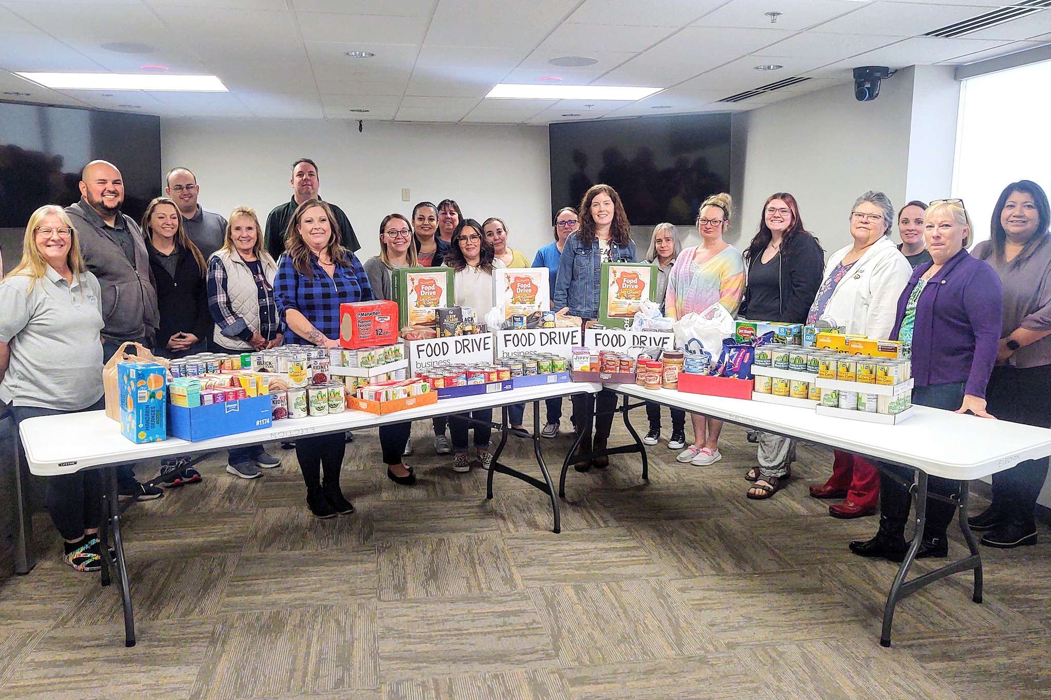 Reno County Food Drive-Photo by Sandra Milburn