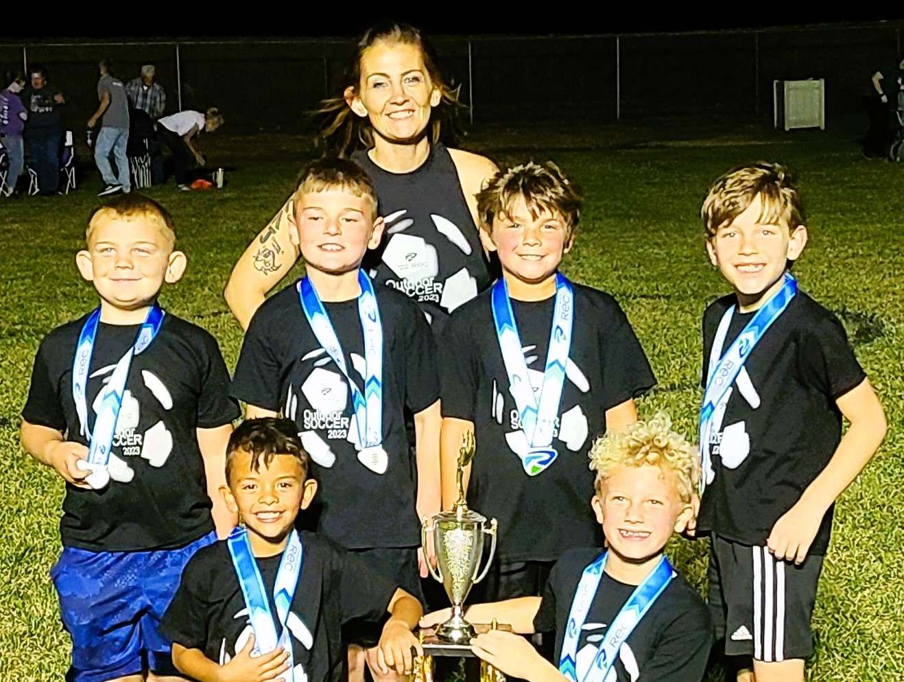 📷Great Bend Rec 2023 youth outdoor soccer champions (boys)
