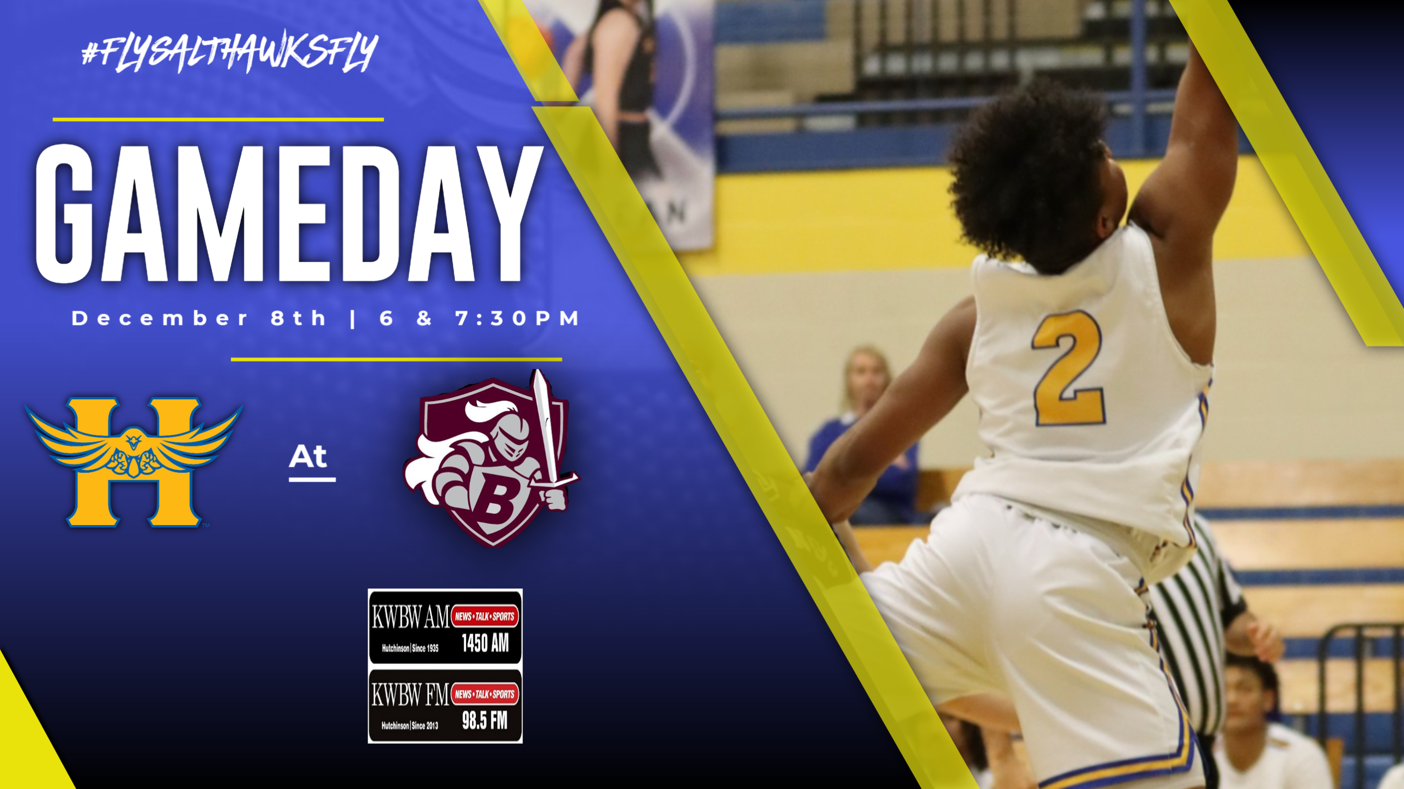GAMEDAY VS Buhler tonight on KWBW and the NFHS Network