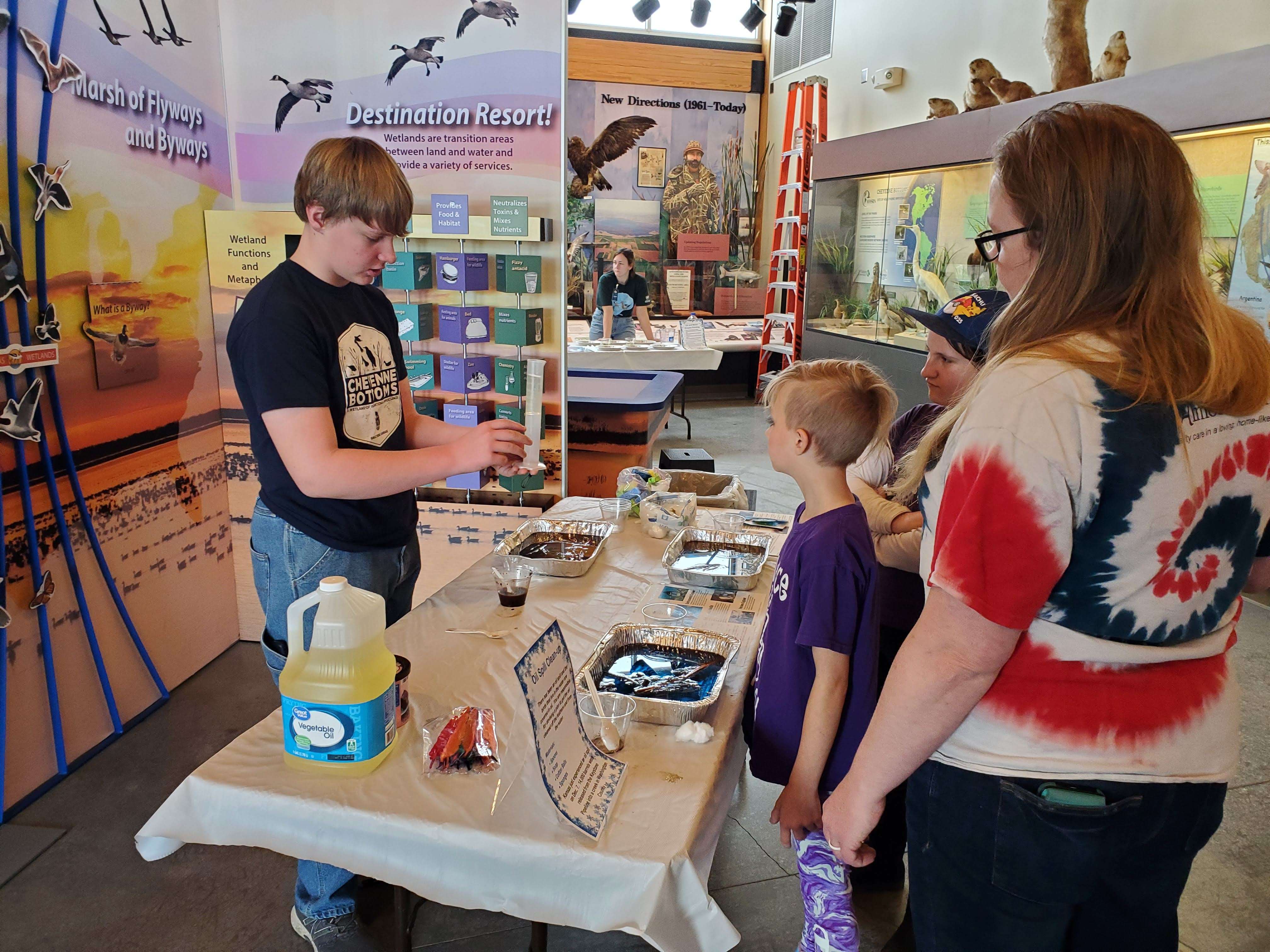 The Kansas Wetlands Education Center will host free, hands-on STEM activities on Dec. 29.
