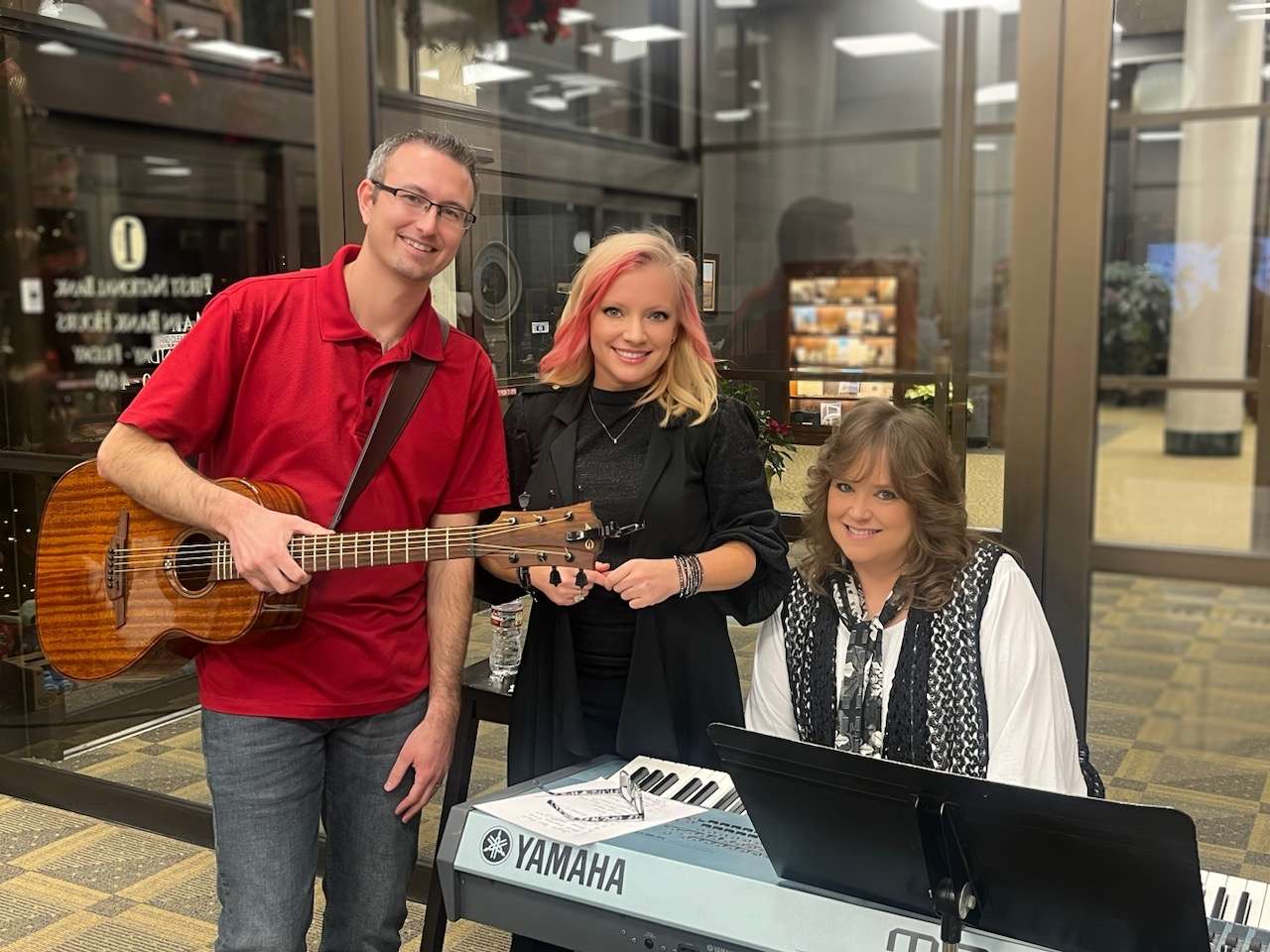 From left to right: Dayton Hodson, Morgan Wilk, Jolene Campbell. Photo Submitted