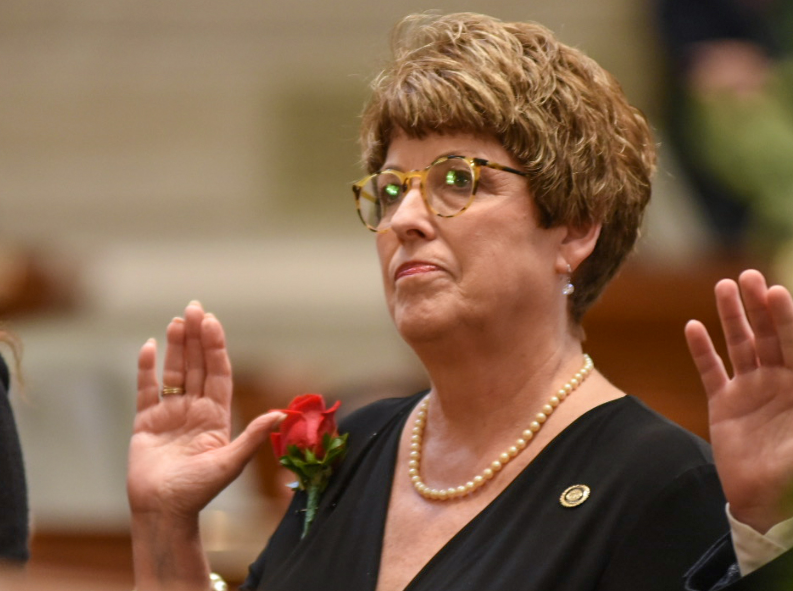Senate Majority Leader Cindy O'Laughlin wants to prohibit state energy regulators from forcing time-of-use pricing on utilities and customers (Annelise Hanshaw/Missouri Independent).