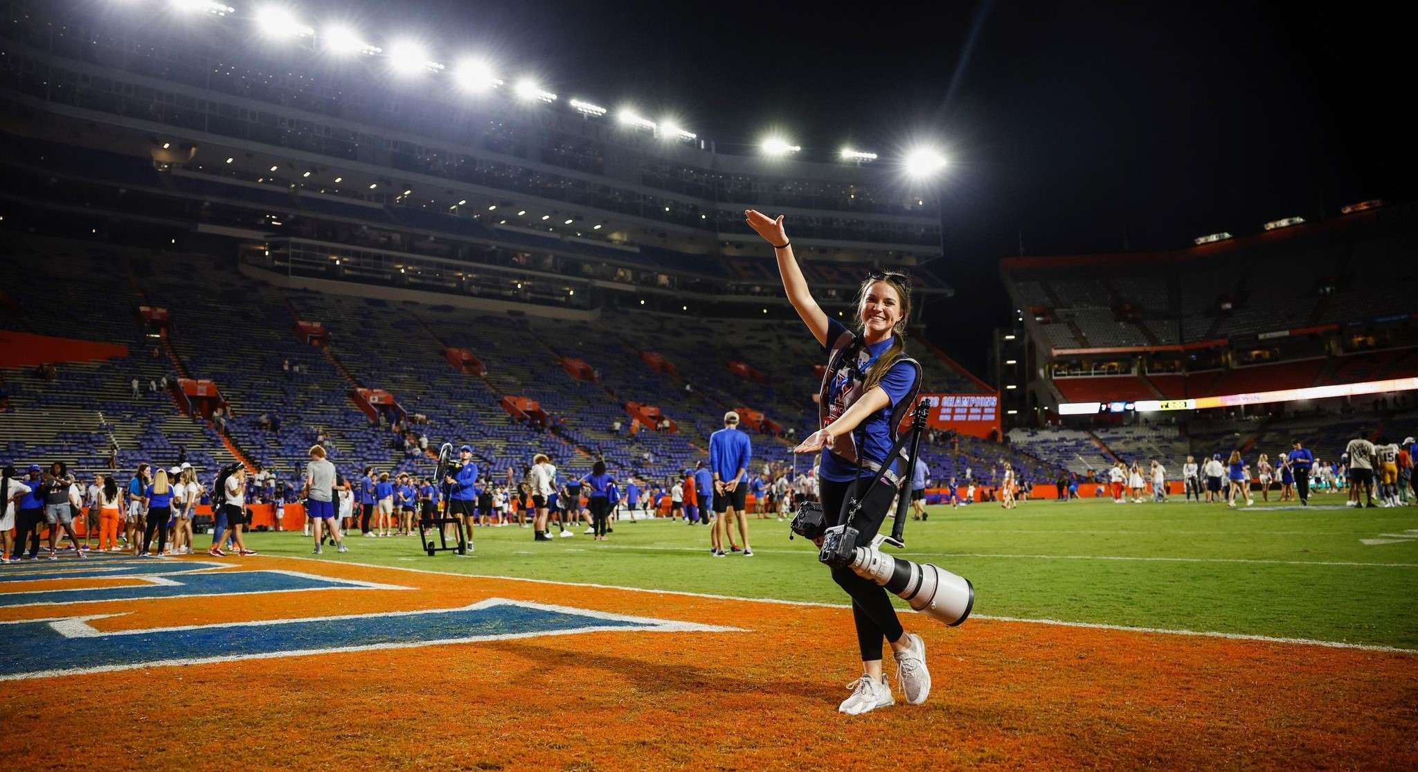 Molly Kaiser, a 2019 graduate of Great Bend High School, is now the assistant director of photography at the University of Florida.
