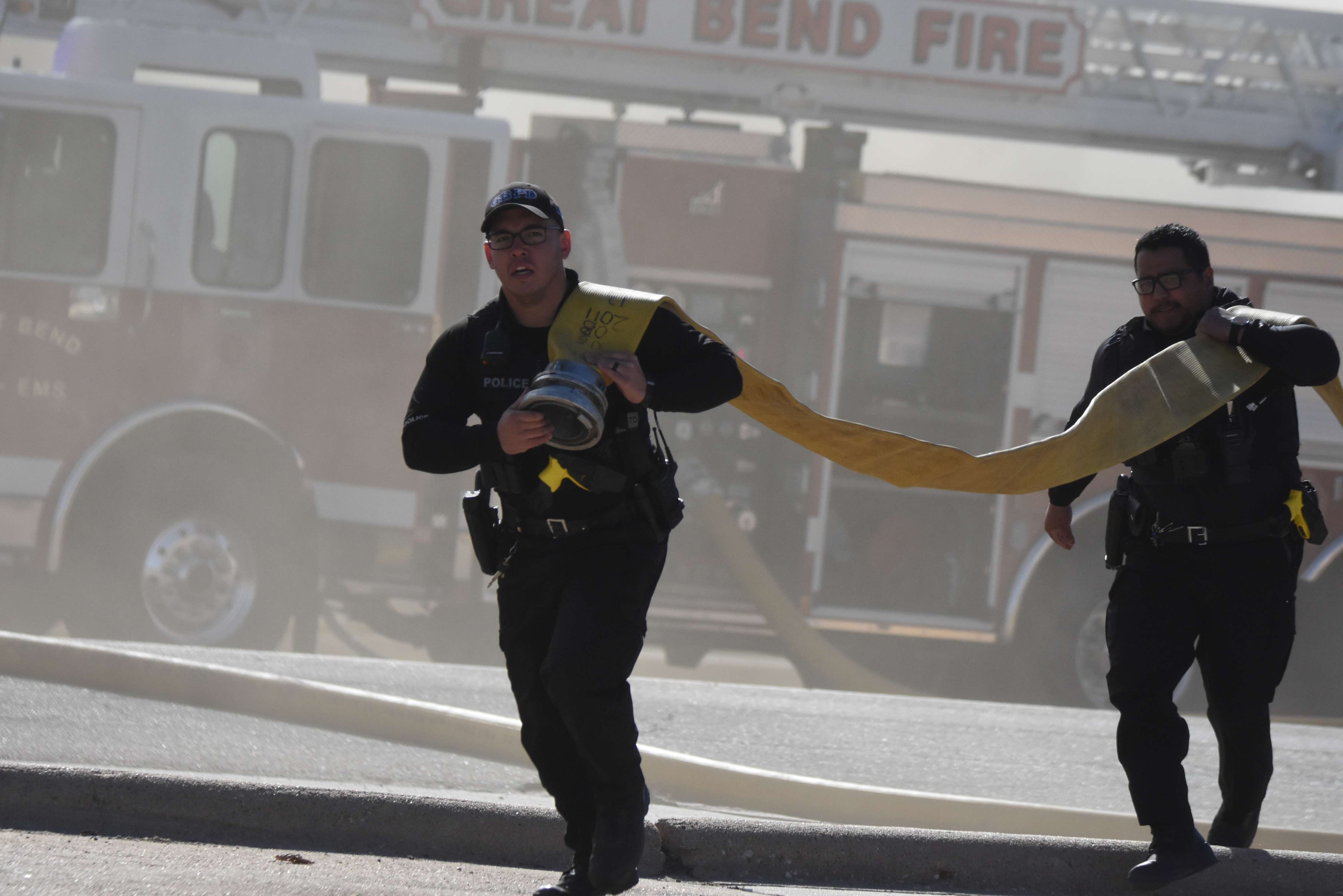 🎙Post Podcast Great Bend Fire Dept. staff