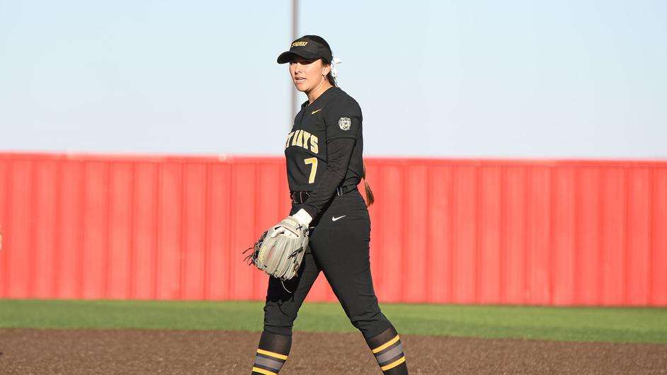 Fort Hays State freshman pitcher Lilliana Ramirez-Johnson. (FHSU Athletics photo/Ryan Prickett)