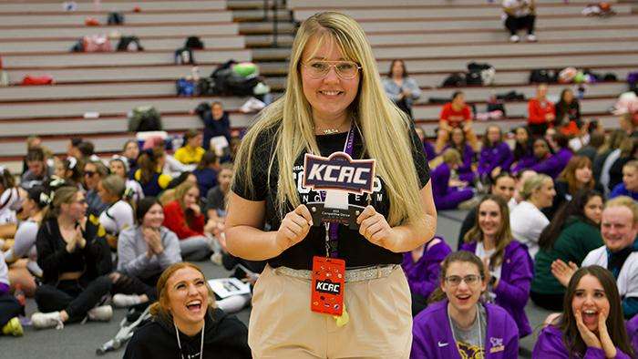 <b>KWU Competitive Dance Coach Claire Schmidt. </b>Photo courtesy <a href="http://kwucoyotes.com">kwucoyotes.com</a>