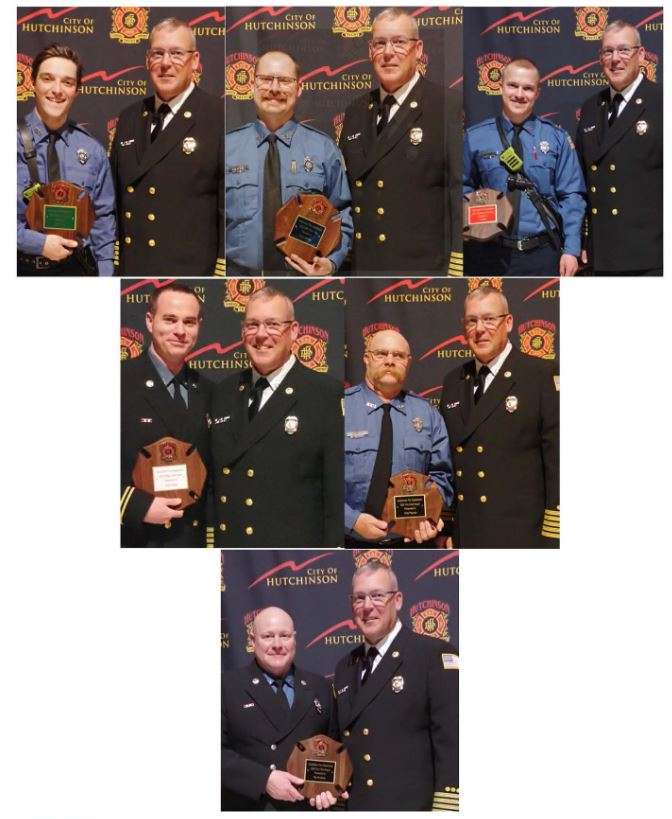 2022 Fire Awards-Courtesy Hutchinson Fire Department