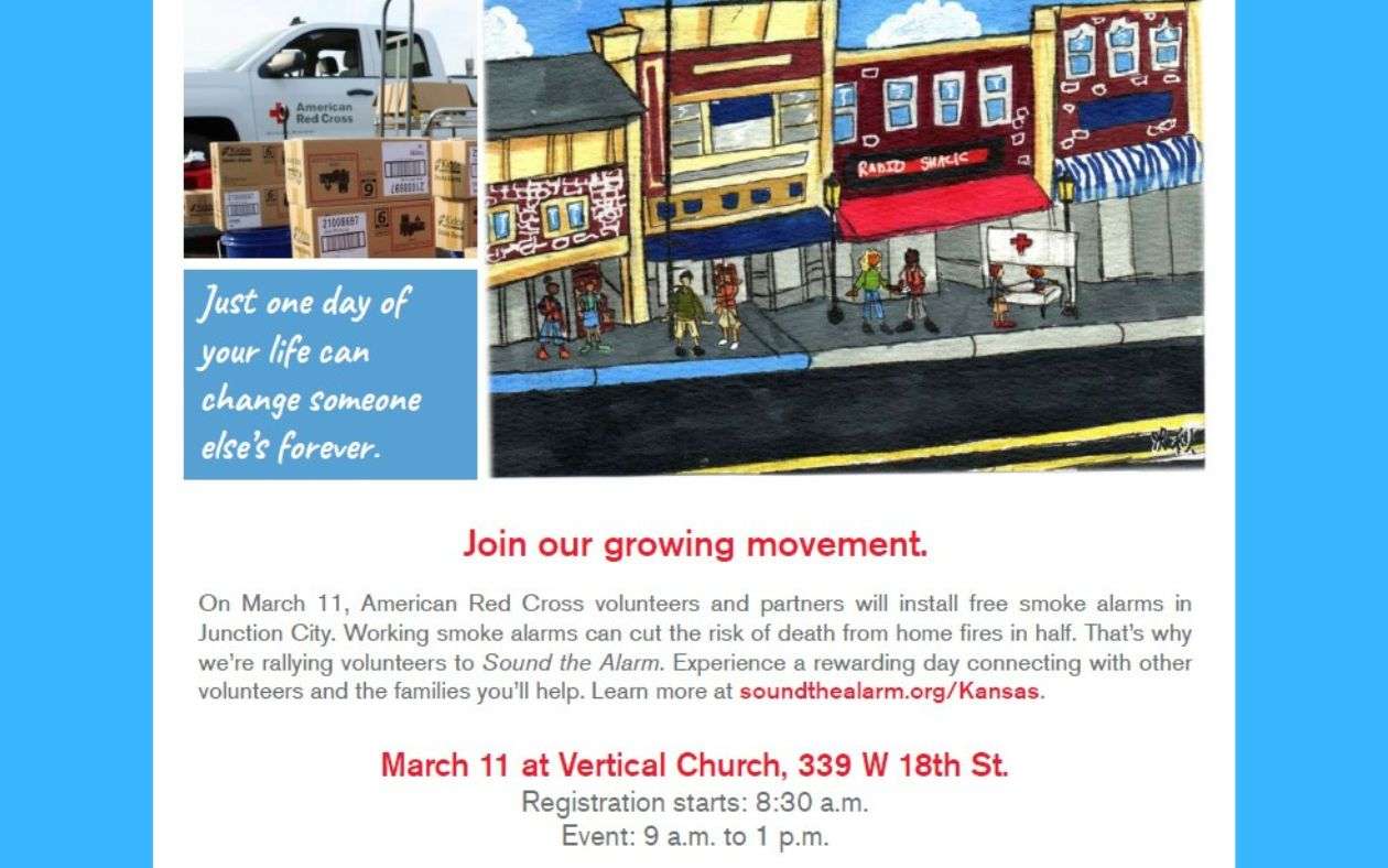 'Sound the Alarm' volunteer event coming to JC on March 11