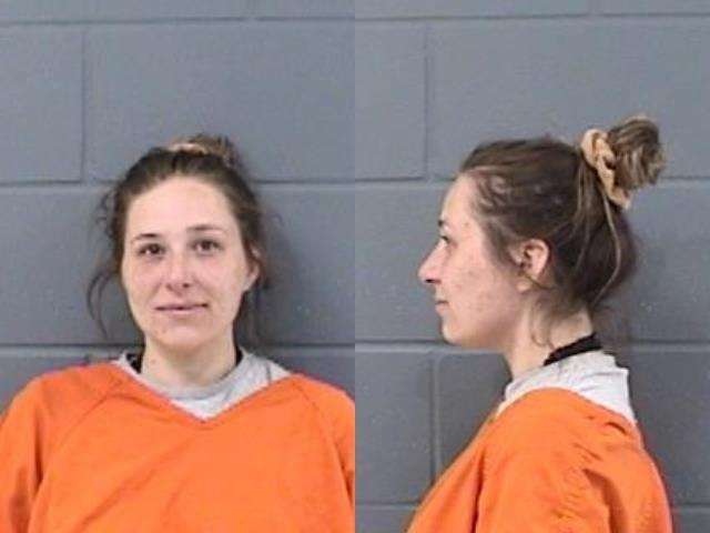 Kristen Nicole Moast, Domestic Battery; arrested 3/3