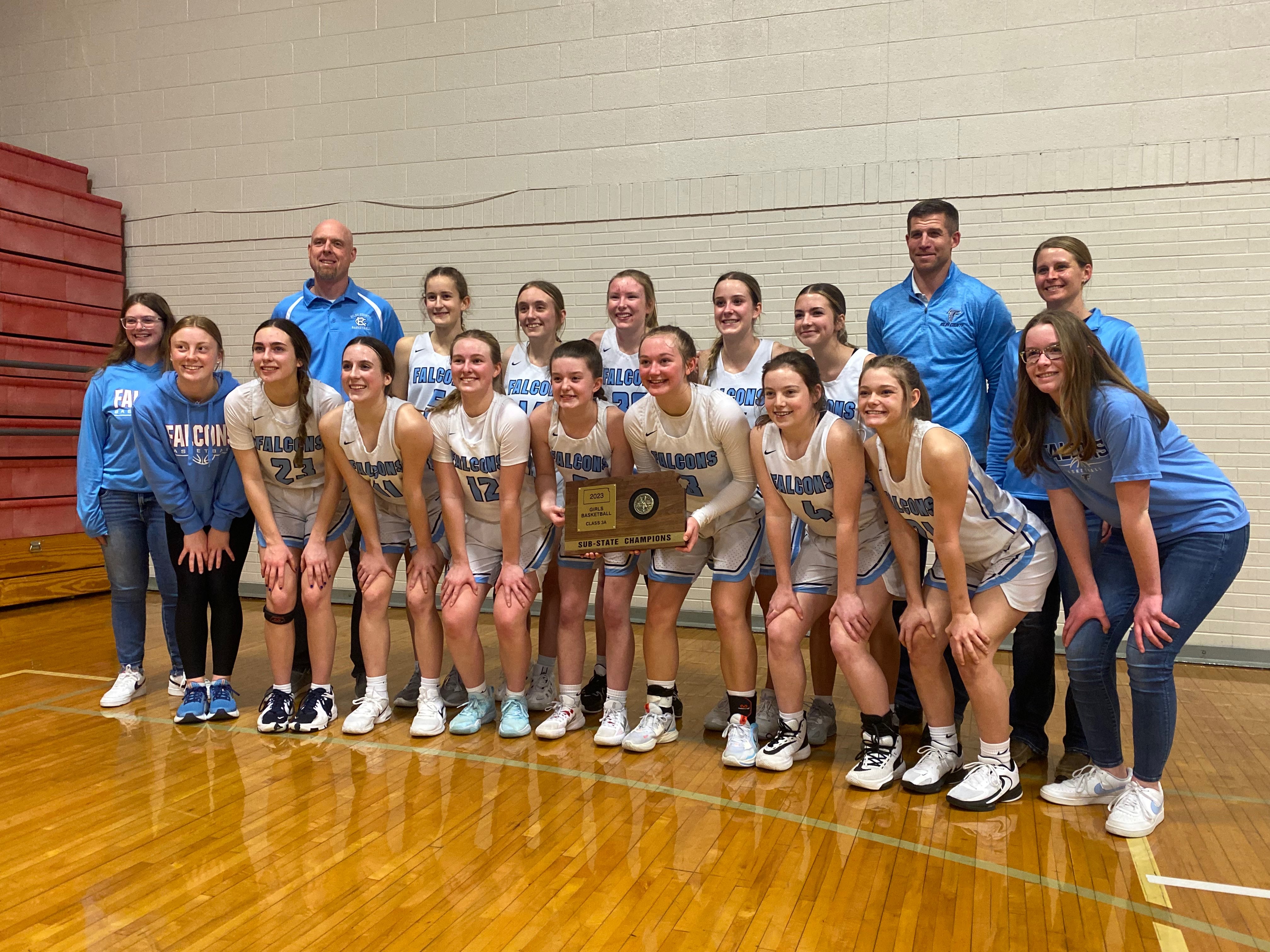 Riley Co. Girls BBall team is headed to 3A State