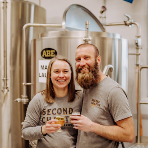 Lisa Kraus-Rick Gibson Second Chapter Brewing