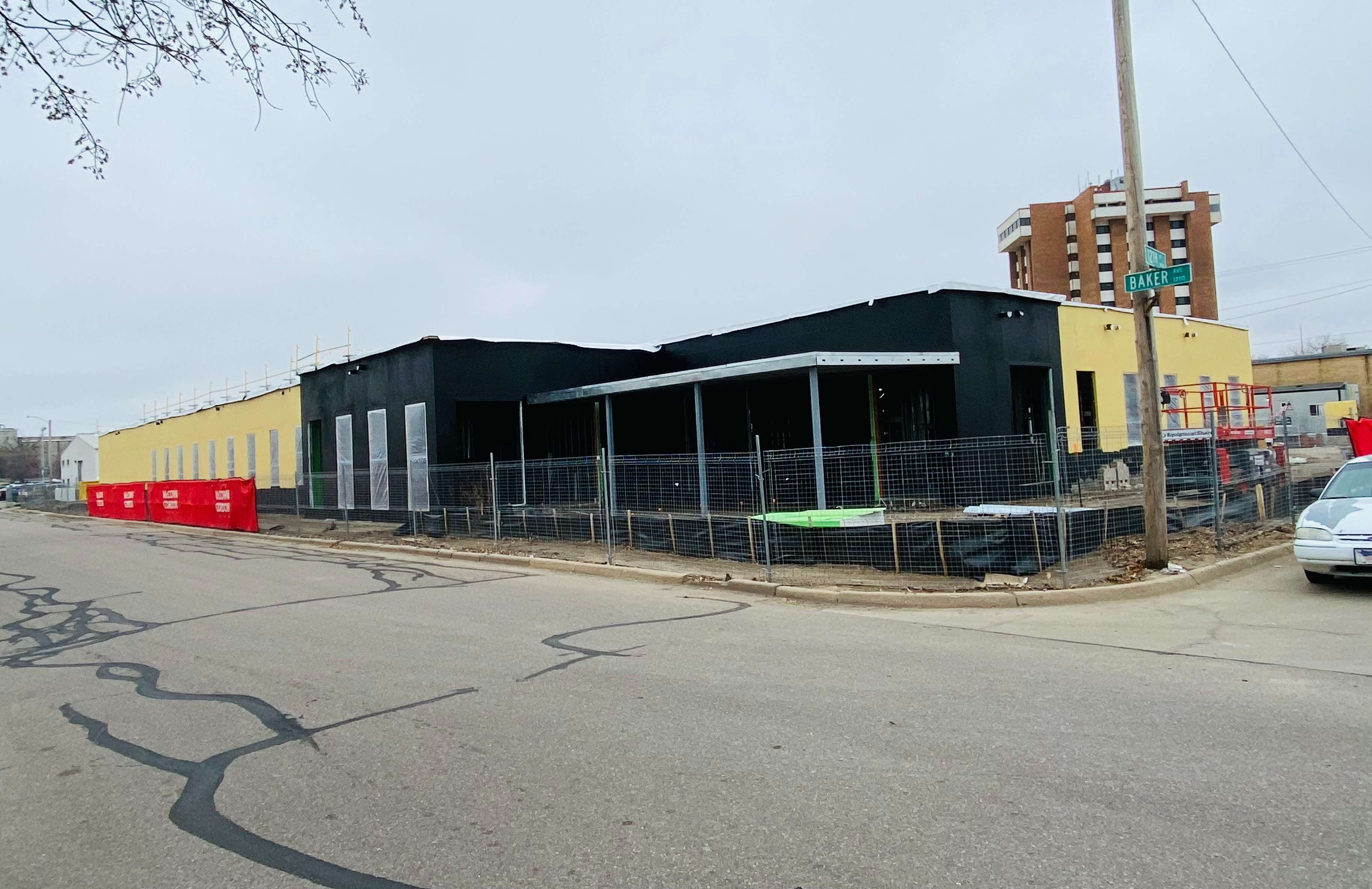 Construction continues at 12th & Baker for the new Great Bend Police Department station.