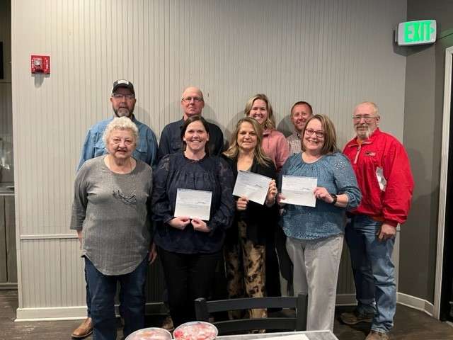 Back row: Board Members; Todd Haas, Matt Grabbe, Laura Haffner, Nathan Staab &amp; Eric Dexter. Front row: Board Member Marcy McClelland, Administrators Rene Burns, Kerri Lacy &amp; Anita Scheve.&nbsp;