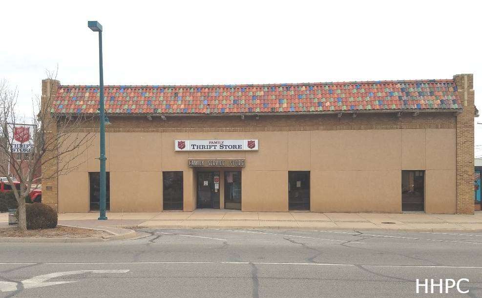 Reno County Court House - Salvation Army Thrift Store - 200 S. Main - 2-09-2023.&nbsp;Courtesy of the Conard-Harmon Collection.