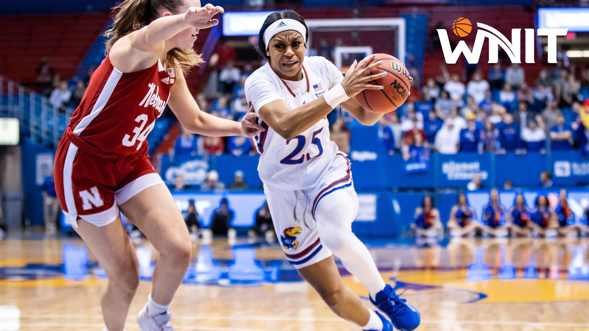 KU vs Nebraska in WNIT