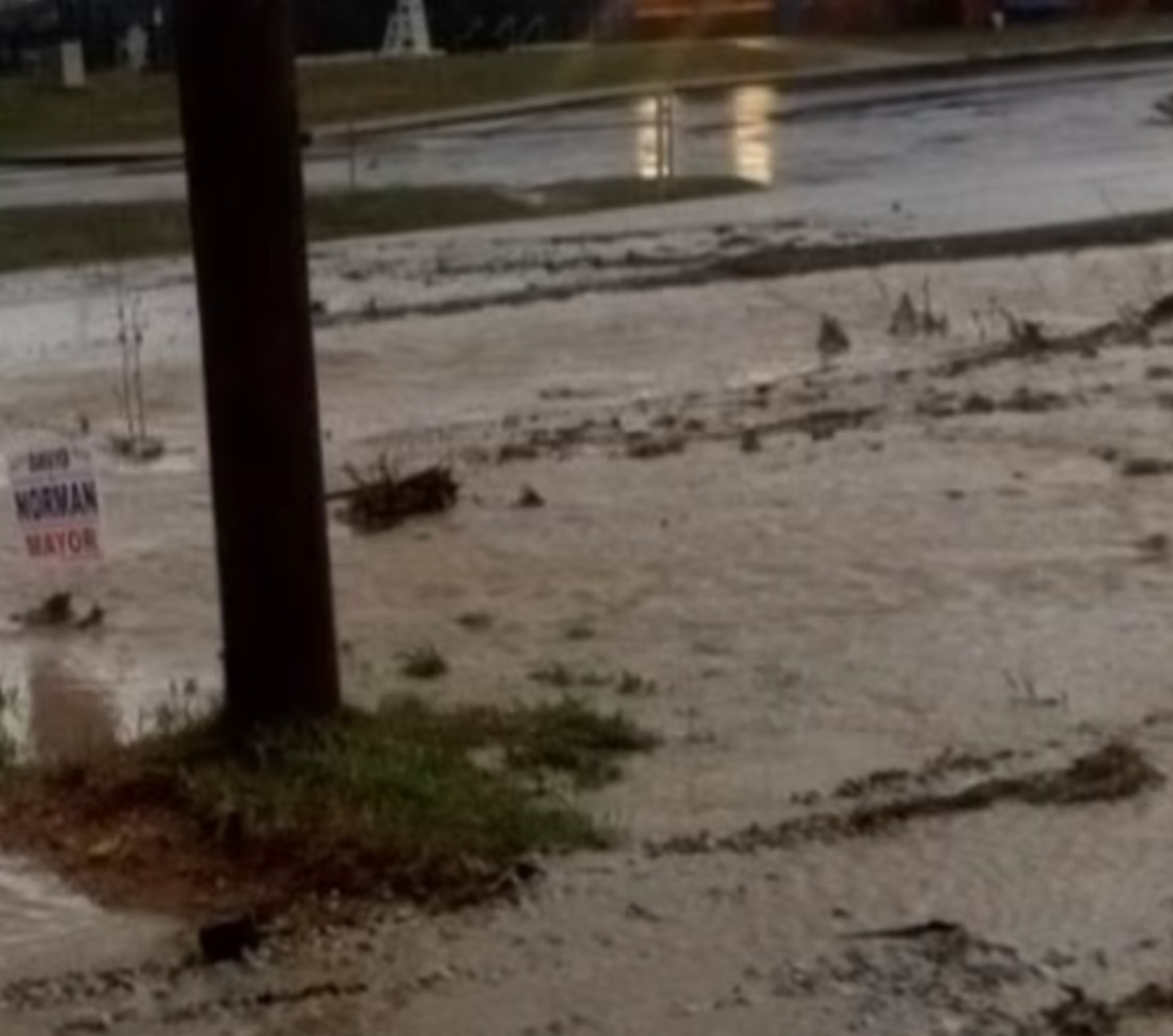 Two people were rescued but a third was still missing as of Friday morning-photo courtesy KYTV