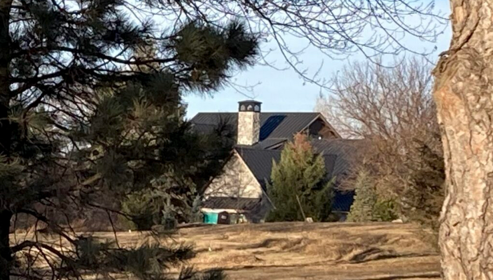 This Lincoln home, at 11700 E. Van Dorn St., as well as a guest cottage and a “barndominium,” were part of a residential complex being built by Aaron Marshbanks, a recently deceased Lincoln businessman being investigated for alleged loan fraud. (Paul Hammel/Nebraska Examiner)