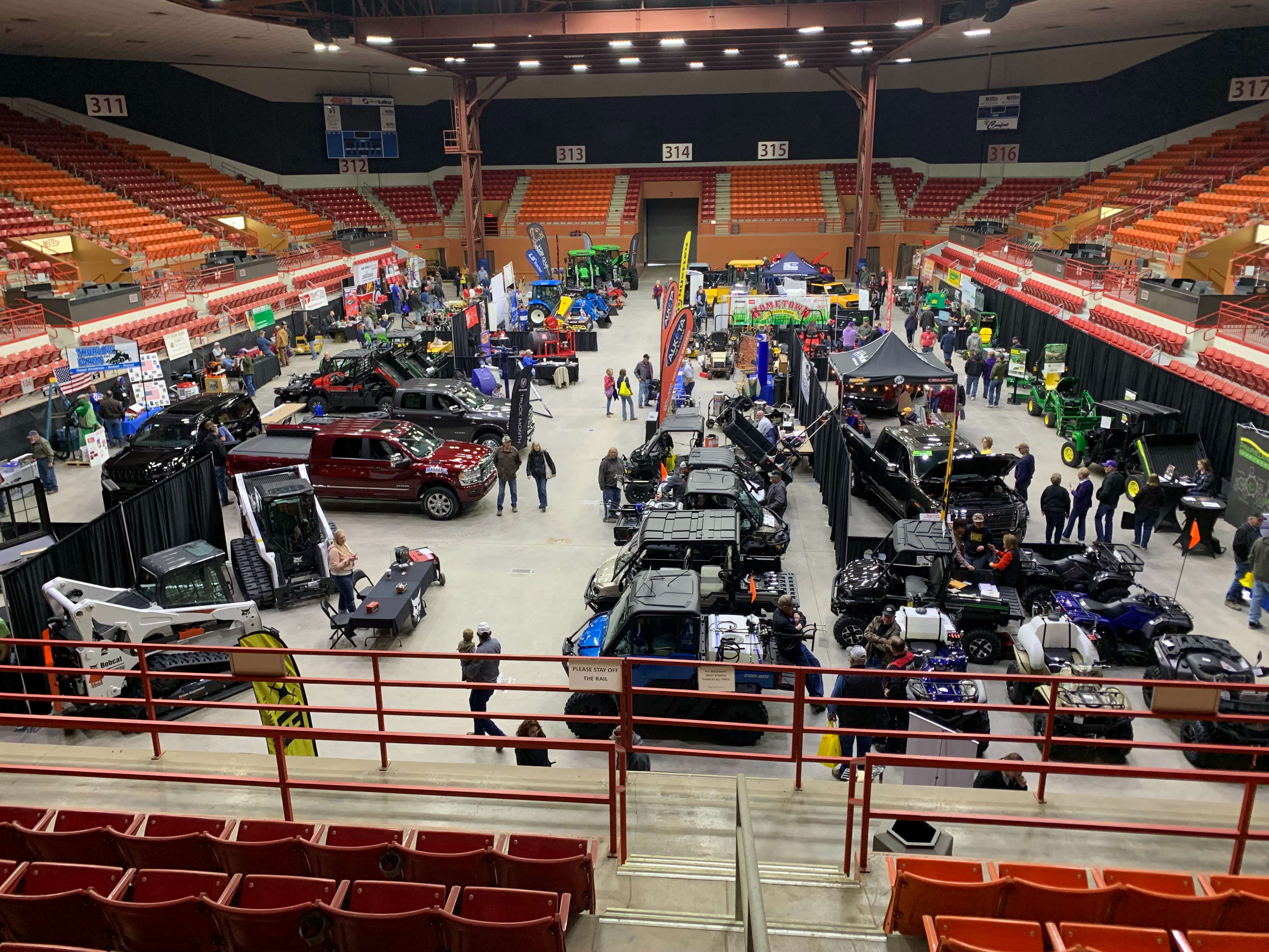 <b>58th Annual Mid America Farm Expo exhibits on display at Tony's Pizza Event Center. </b>Photos by Nate King/Salina Post