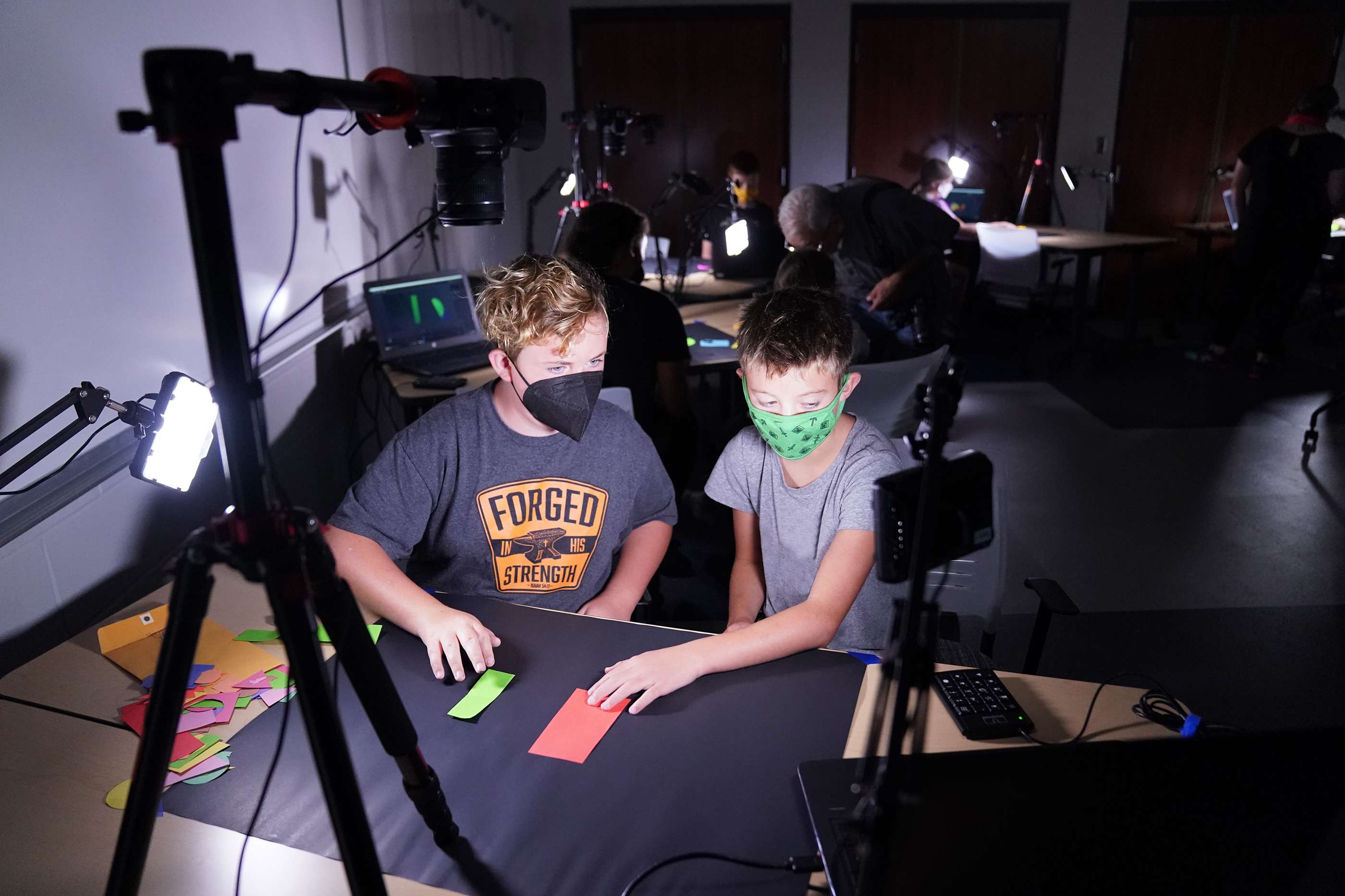 Students participate in a Calibraska class at North Platte Community College last summer. Registration is now open for the 2023 summer tour.
