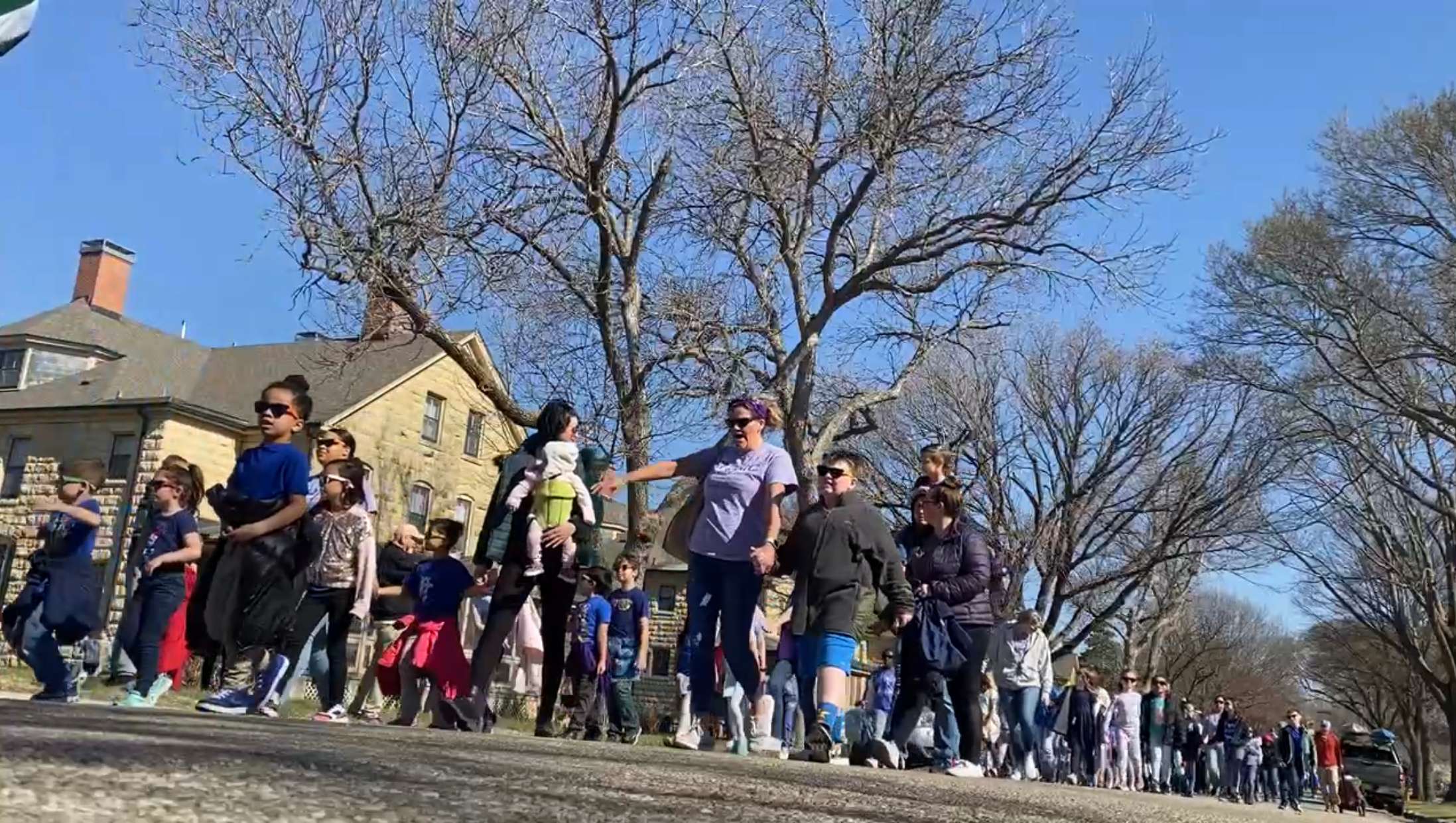 2023 Month of the Military Child parade