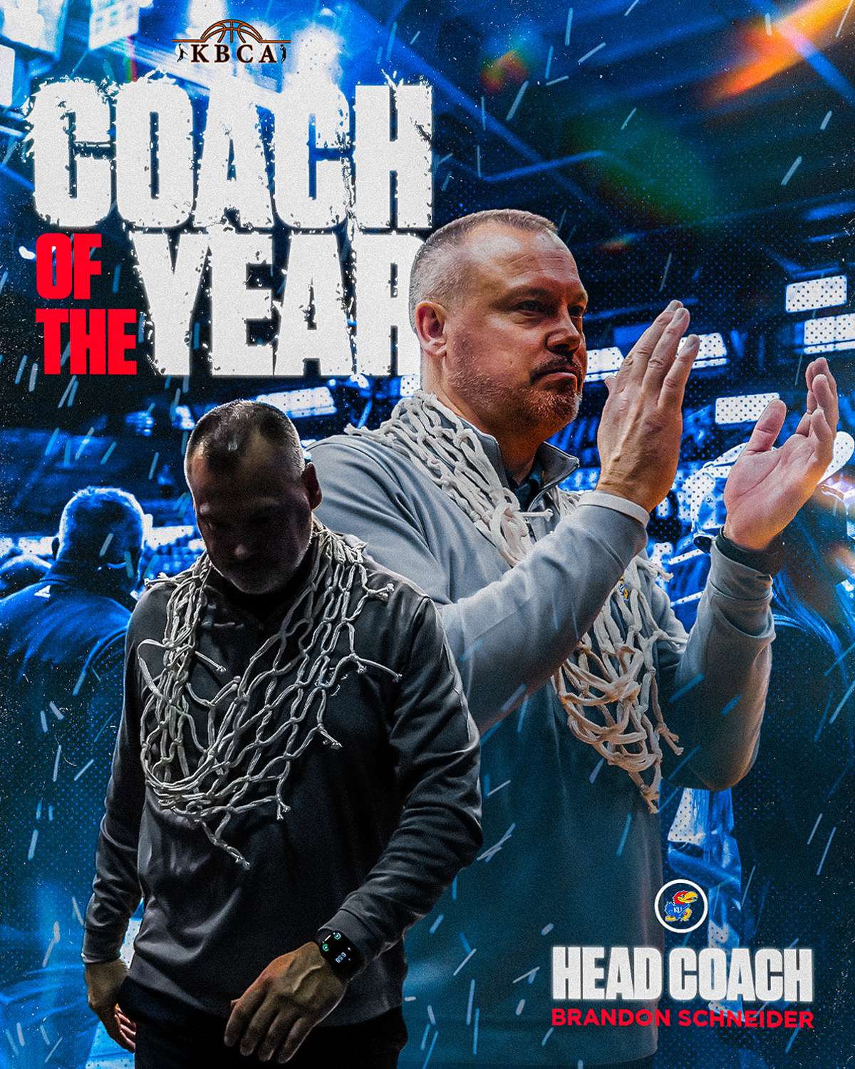 Brandon Schneider named KBCA Coach of the Year - Via KU Sports