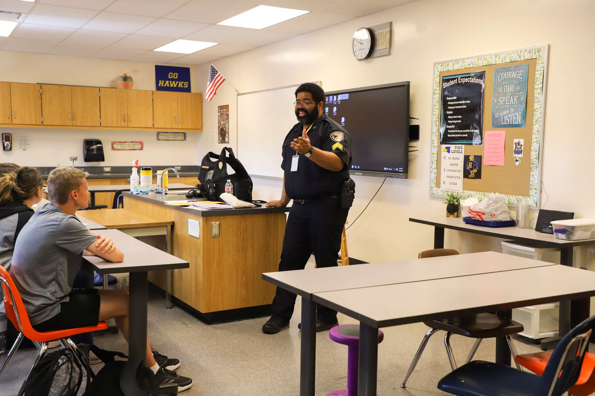 HMS 8 Career Day 4-Photo Courtesy Hutchinson USD 308