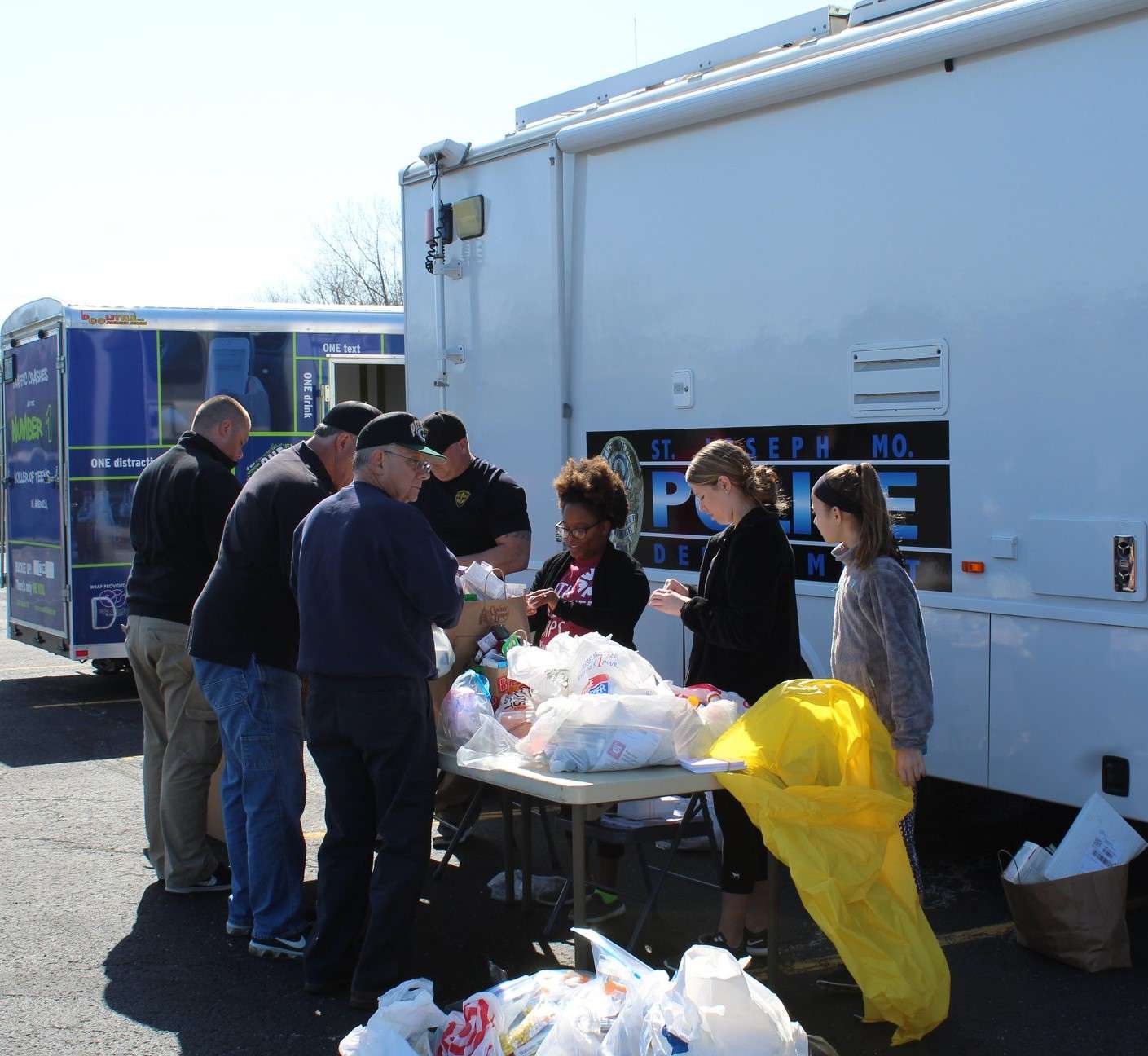 The Buchanan County Drug Strike Force, St. Joseph Police Department, and the St. Joseph Youth Alliance will collect old prescription medication on Saturday in the East Hills Parking Lot on Saturday/ Photo courtesy of the St. Joseph Police Department Facebook page