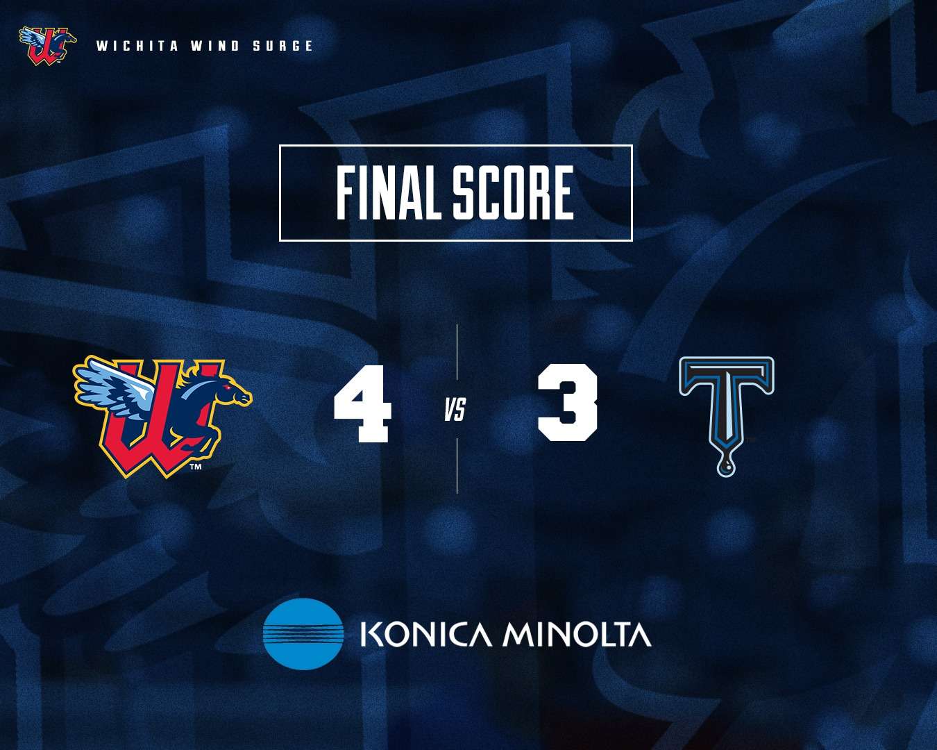 Wind Surge wins 4-3