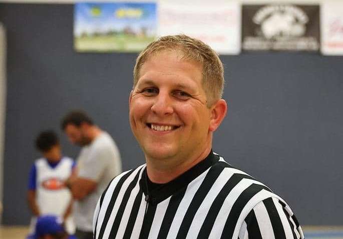 Scott Goodheart was named KSHSAA Director of Officials. (photo Dick Smith)