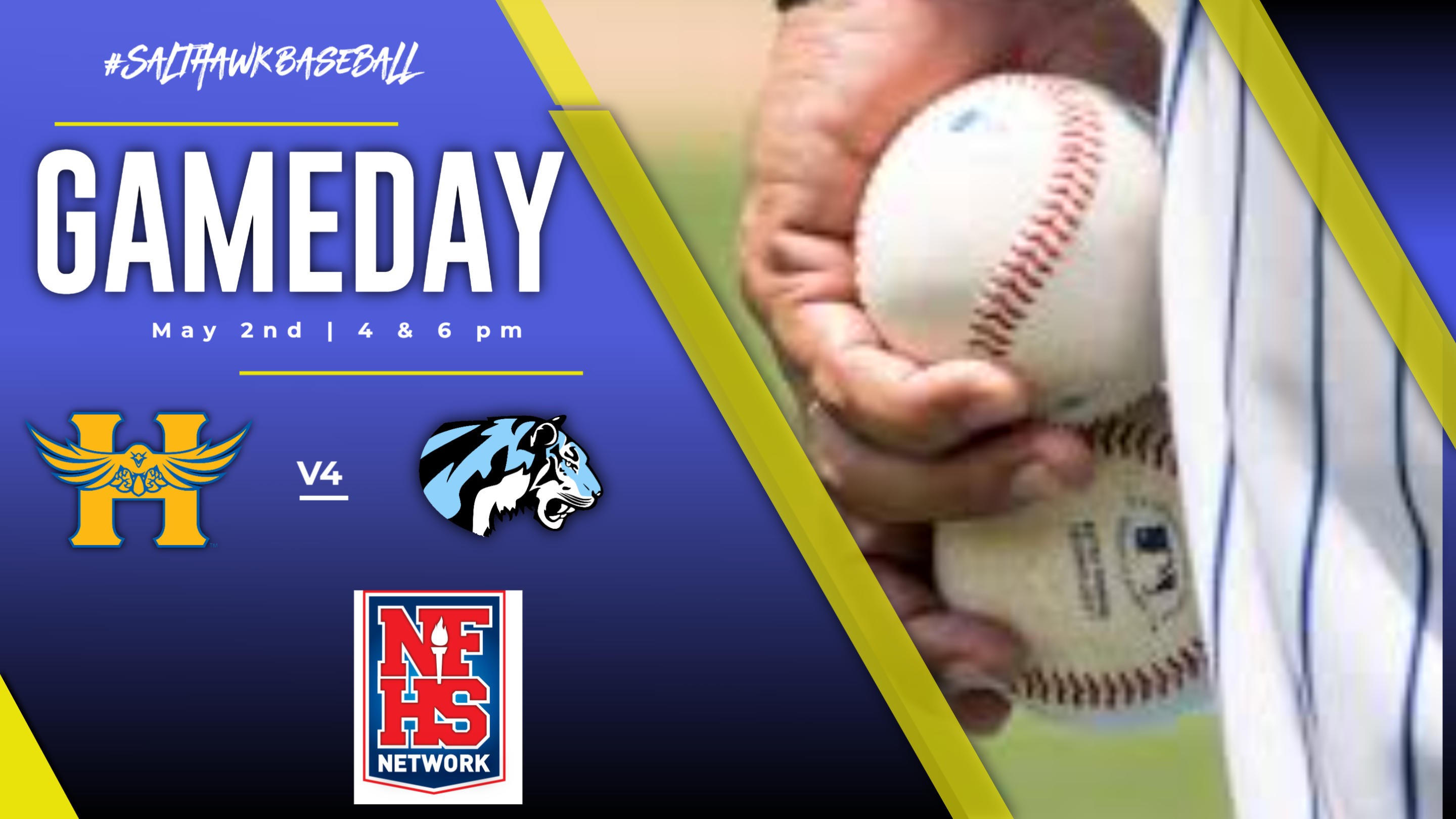 GameDay vs Goddard Eisenhower, Tuesday May 2nd