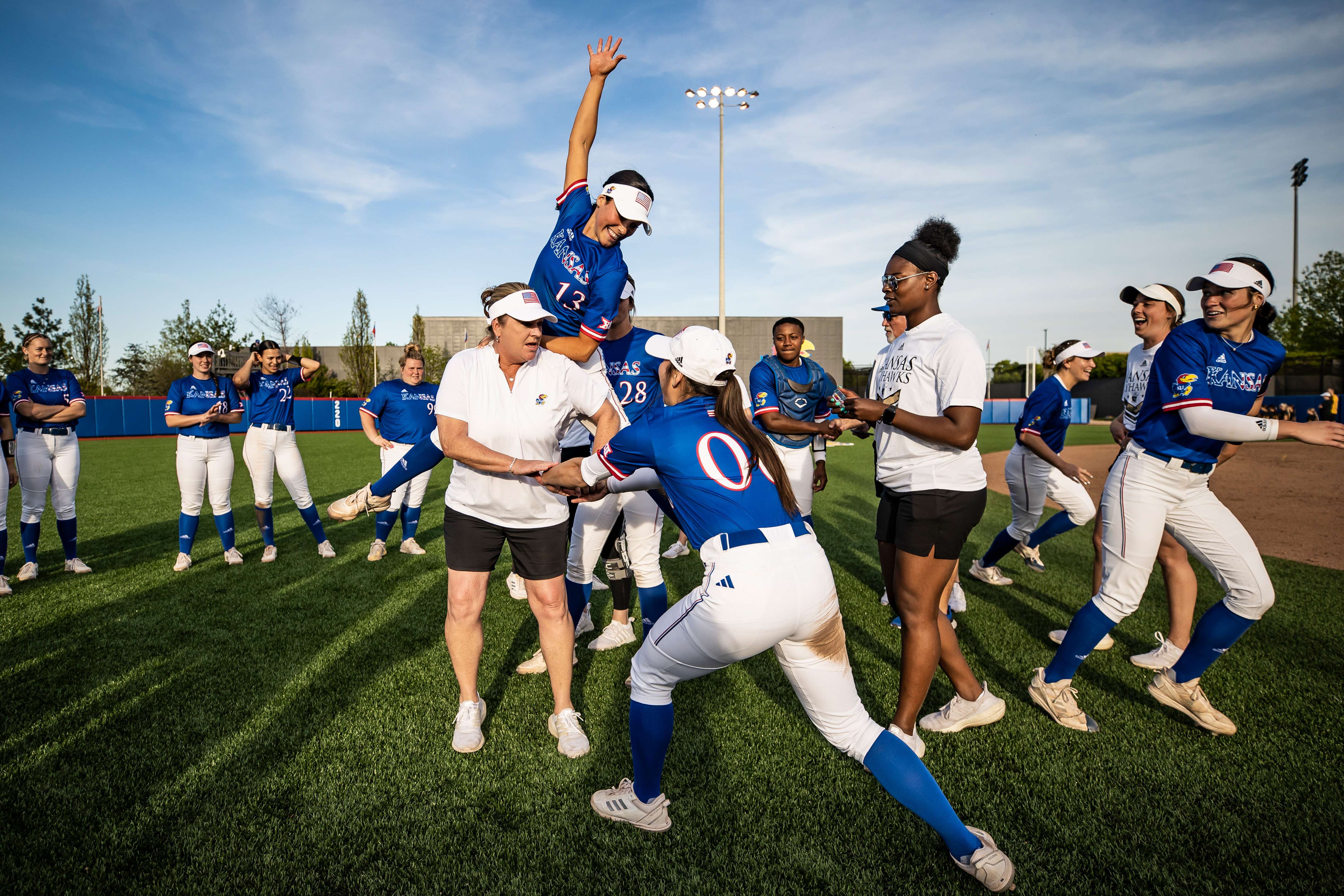 KU defeats Wichita State. Via KU Sports
