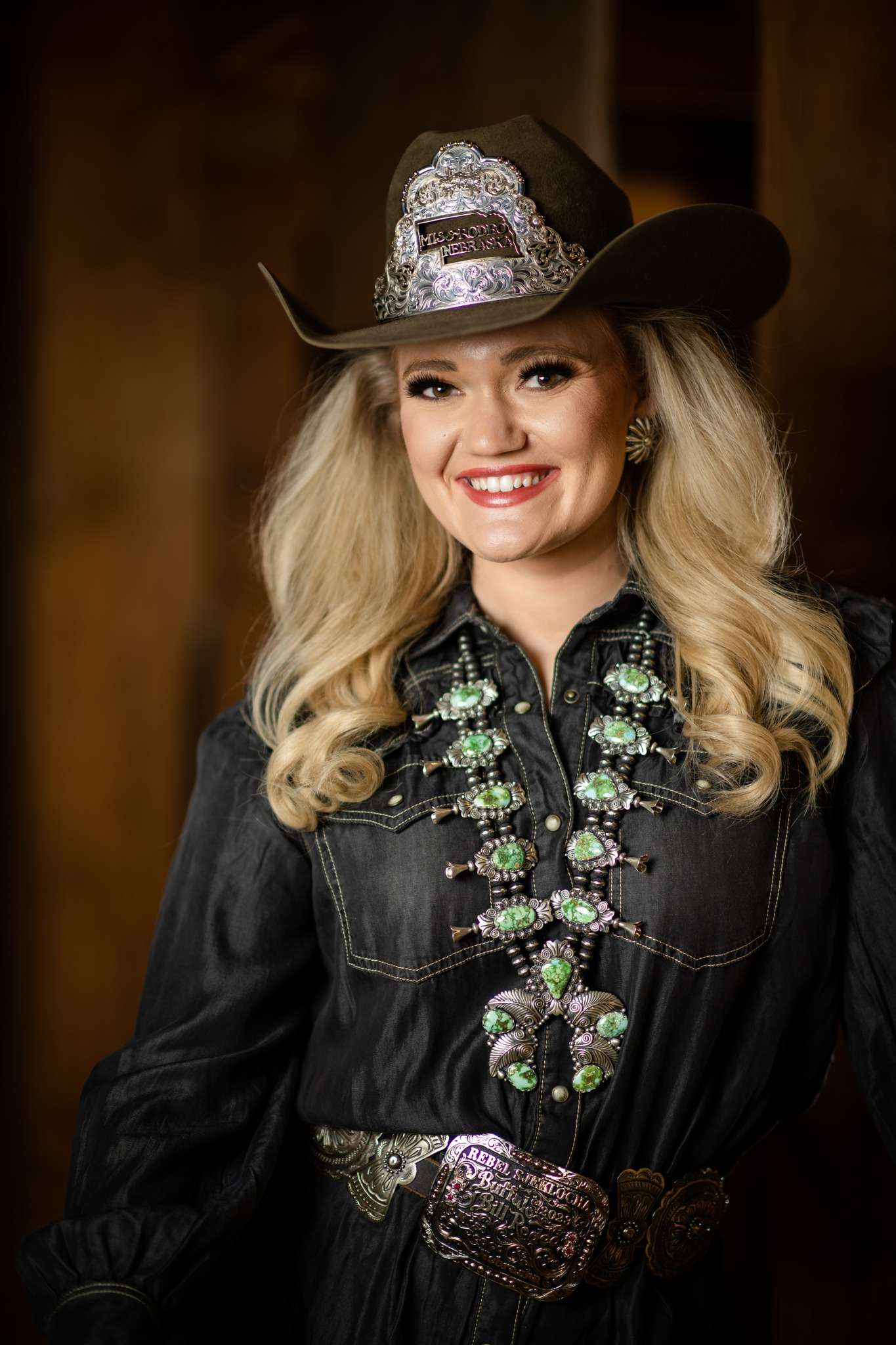 &nbsp; Miss Rodeo Nebraska 2023 is Rebel Sjeklocha. She is from Hayes Center, Nebraska, and is the daughter of Susan Sjeklocha and Rusty Sjeklocha. Rebel is a recent graduate of the University of Nebraska-Lincoln, where she obtained a degree in Agricultural Communications with minors in Law and Business and the Engler Agribusiness Entrepreneurship Program. At the University, Rebel was a member of various on campus student organizations including the Husker Equestrian Team and the UNL Rodeo Club. She is the host of a western lifestyle podcast called “Breaking the Barrier,” and looks to pursue a career that allows her to remain involved in agriculture. In her spare time, Rebel enjoys playing the guitar and writing cowboy poetry.<br>“Dare Greatly”&nbsp;&nbsp;