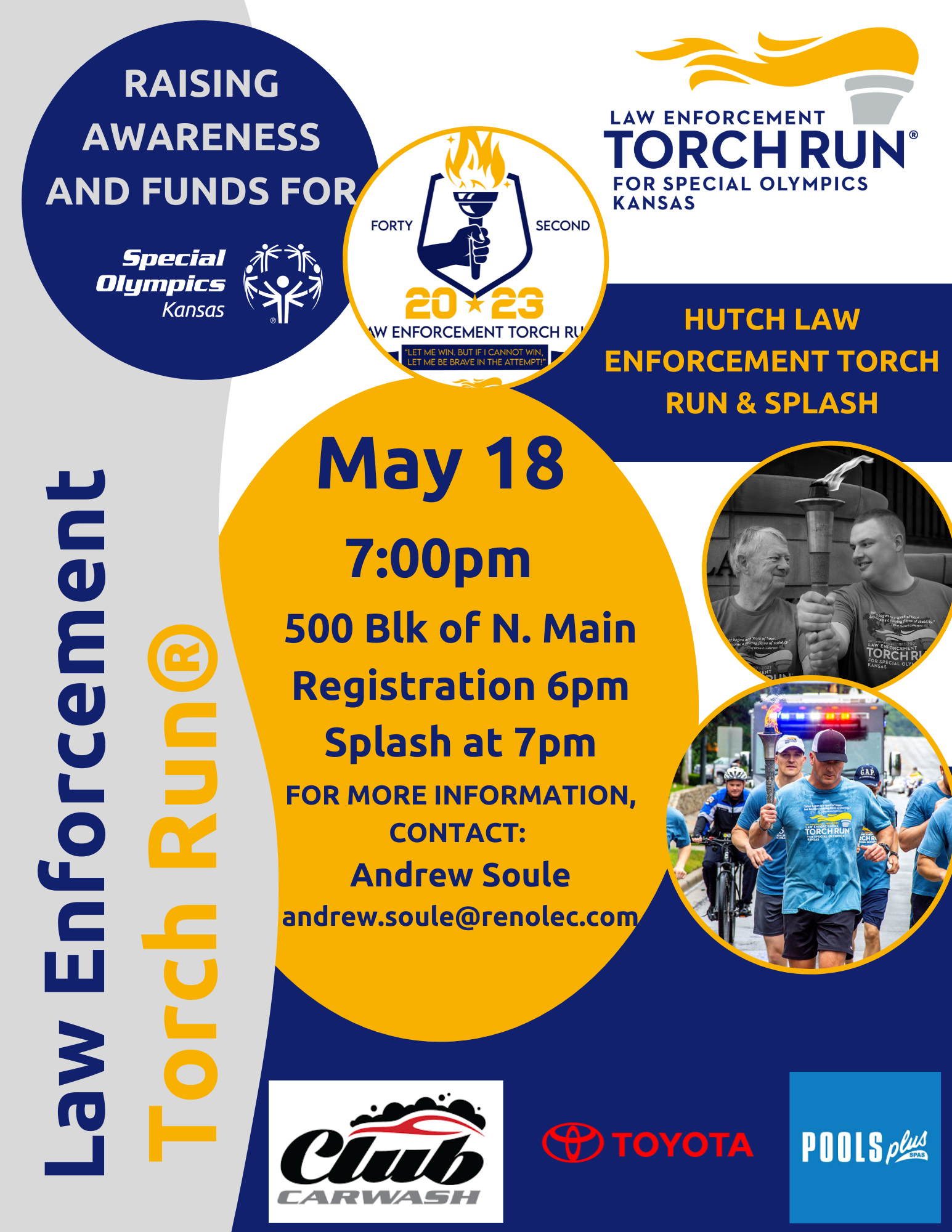 Hutch Flyer Special Olympics