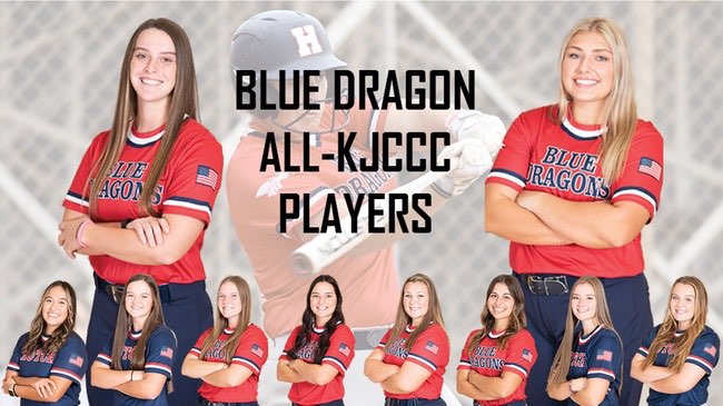 Blue Dragon All-KJCCC Players